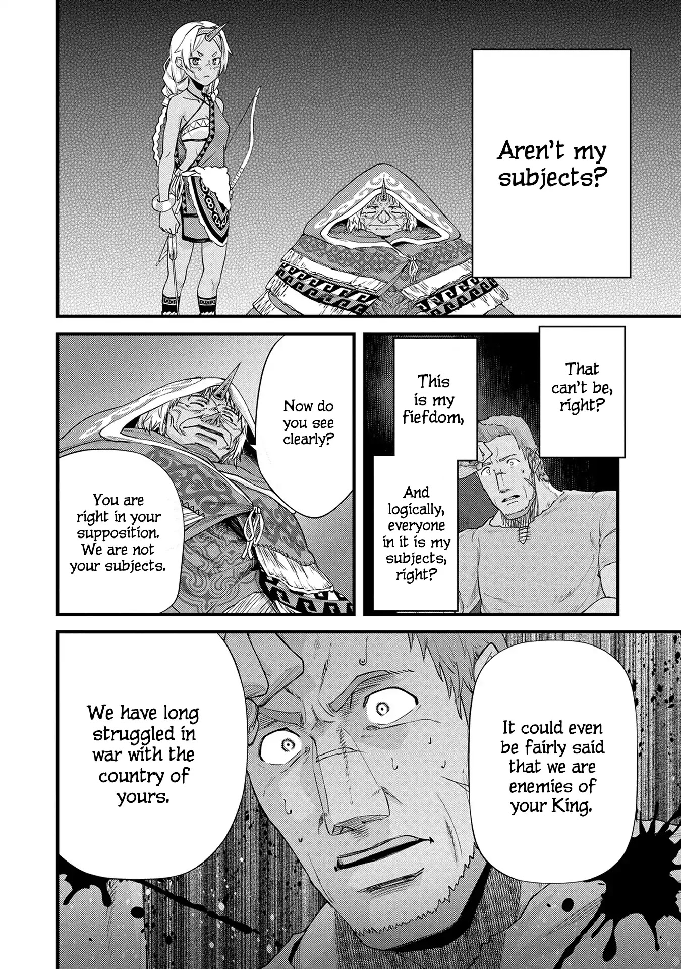 The Population Of The Frontier Owner Starts With 0. "Dias The Blue" And A Blue Horned Girl. Chapter 1 page 30 - Chapter 1
