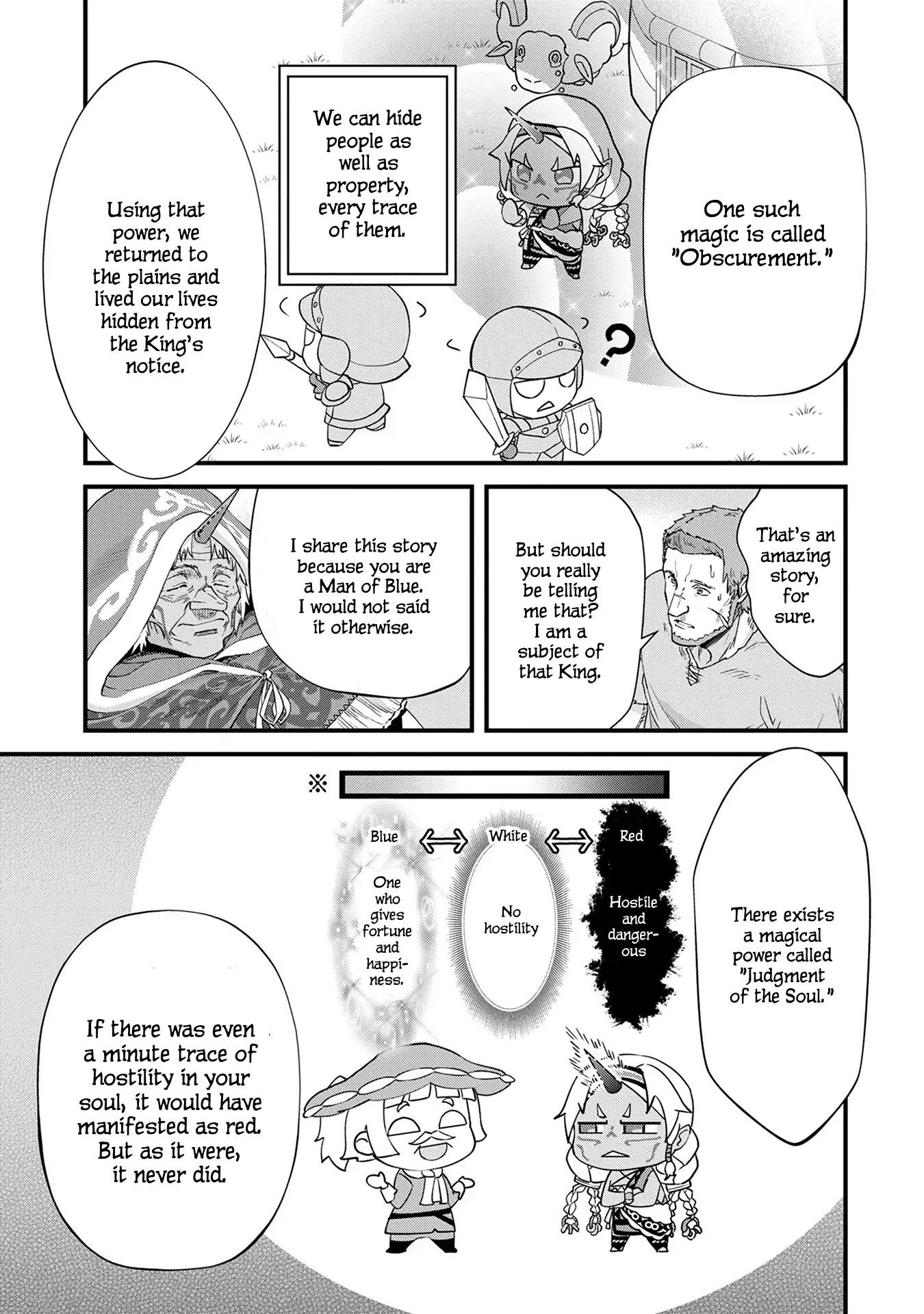 The Population Of The Frontier Owner Starts With 0. "Dias The Blue" And A Blue Horned Girl. Chapter 1 page 33 - Chapter 1