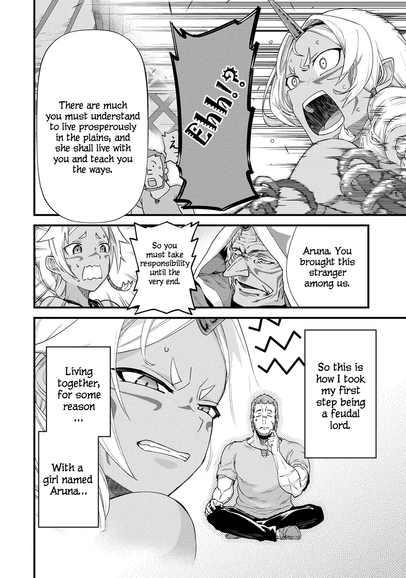 The Population Of The Frontier Owner Starts With 0. "Dias The Blue" And A Blue Horned Girl. Chapter 1 page 36 - Chapter 1
