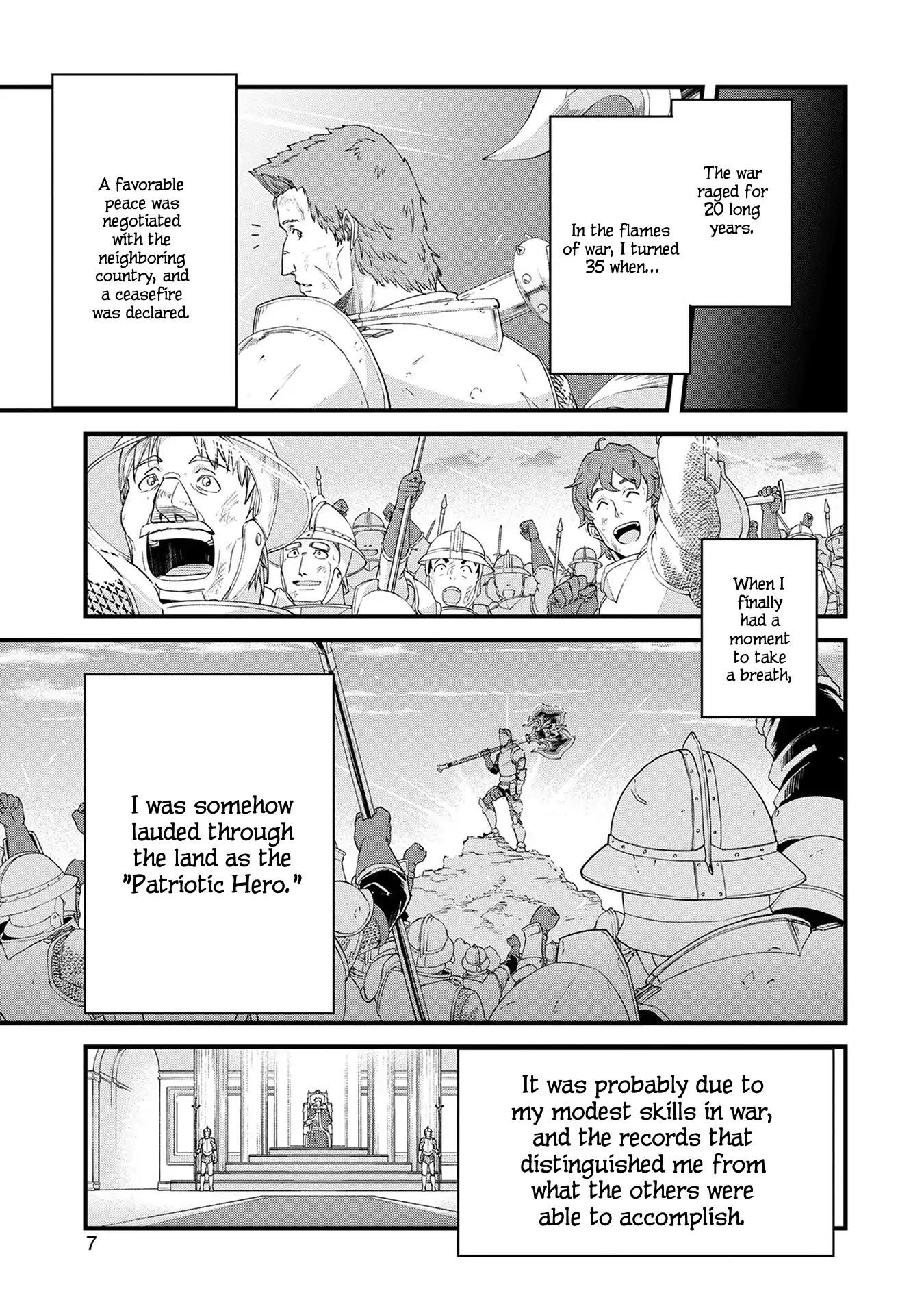 The Population Of The Frontier Owner Starts With 0. "Dias The Blue" And A Blue Horned Girl. Chapter 1 page 9 - Chapter 1