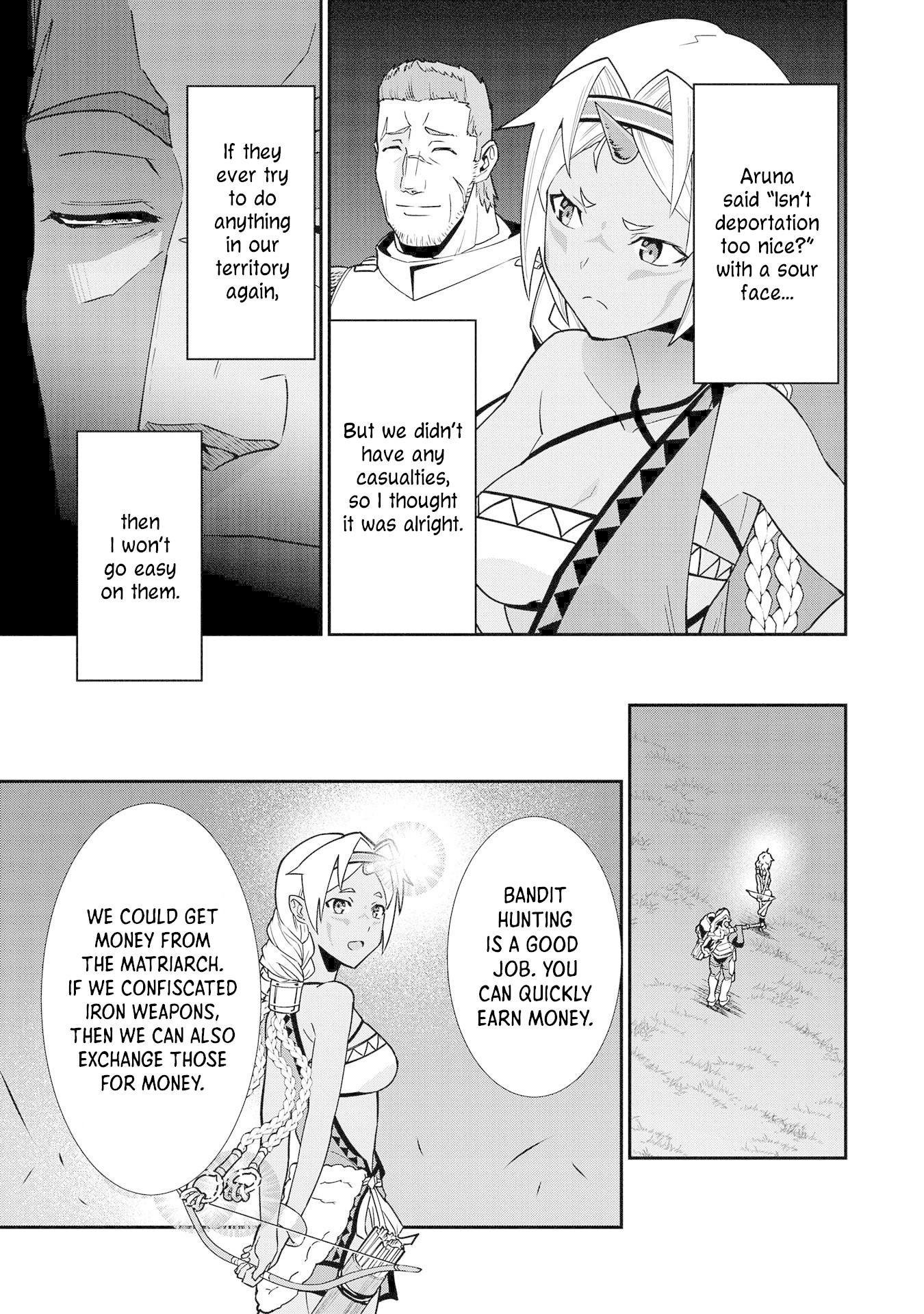The Population Of The Frontier Owner Starts With 0. "Dias The Blue" And A Blue Horned Girl. Chapter 10 page 22 - Chapter 10