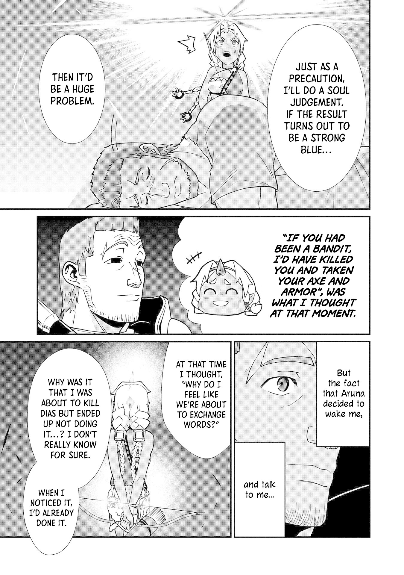 The Population Of The Frontier Owner Starts With 0. "Dias The Blue" And A Blue Horned Girl. Chapter 10 page 26 - Chapter 10