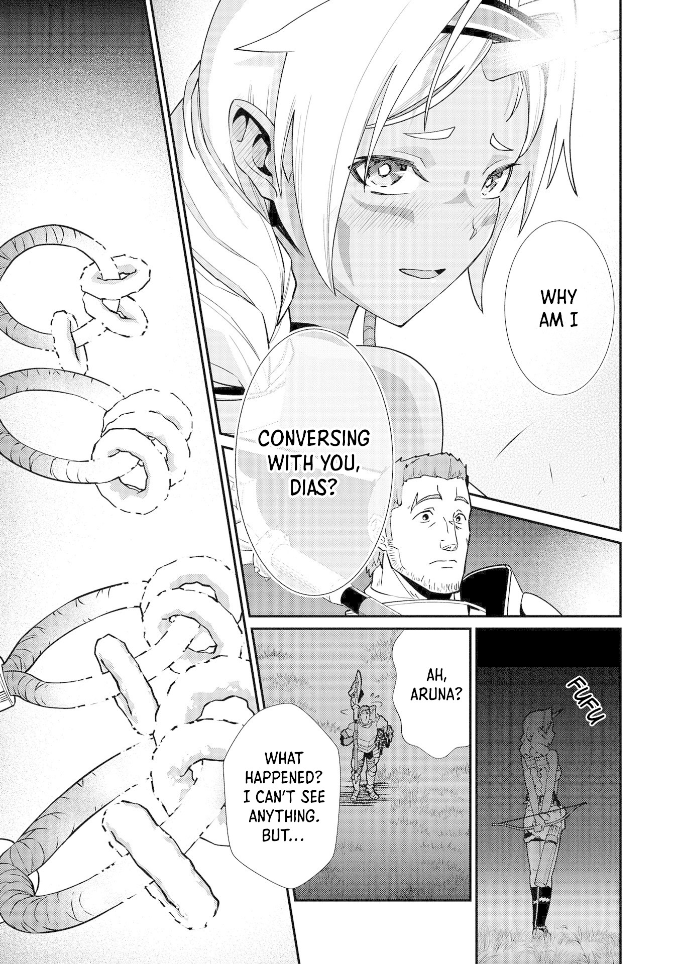 The Population Of The Frontier Owner Starts With 0. "Dias The Blue" And A Blue Horned Girl. Chapter 10 page 28 - Chapter 10