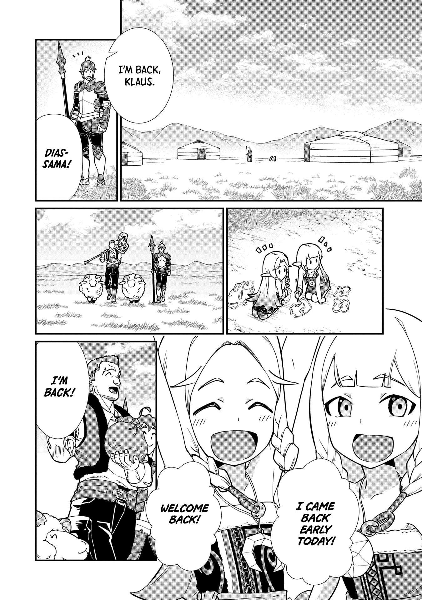 The Population Of The Frontier Owner Starts With 0. "Dias The Blue" And A Blue Horned Girl. Chapter 11 page 18 - Chapter 11