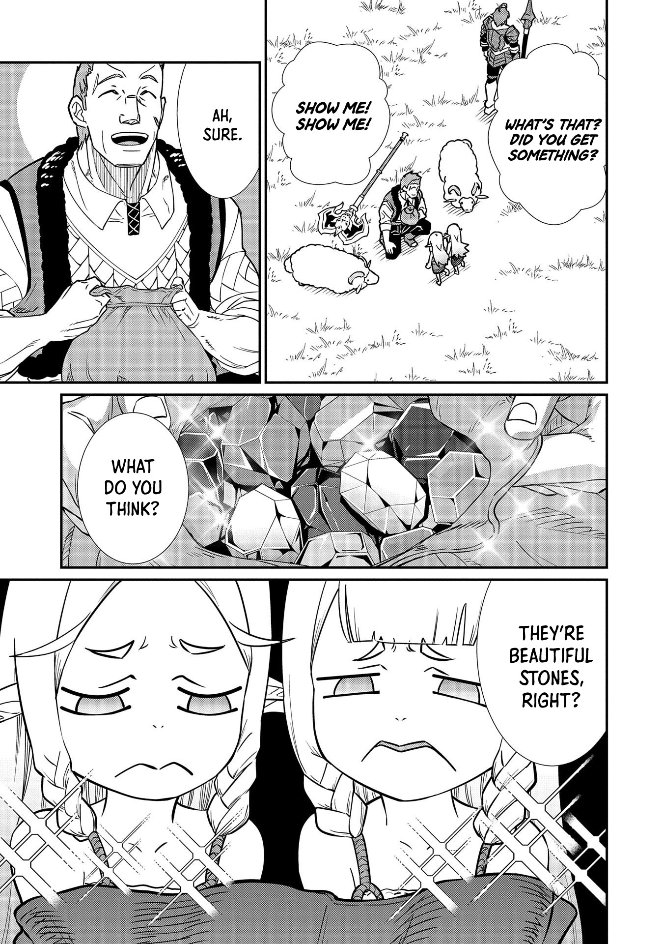 The Population Of The Frontier Owner Starts With 0. "Dias The Blue" And A Blue Horned Girl. Chapter 11 page 19 - Chapter 11