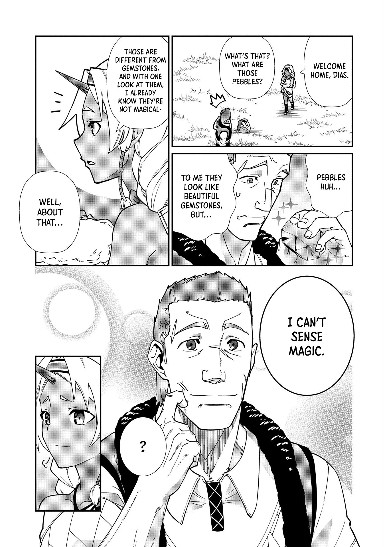 The Population Of The Frontier Owner Starts With 0. "Dias The Blue" And A Blue Horned Girl. Chapter 11 page 21 - Chapter 11