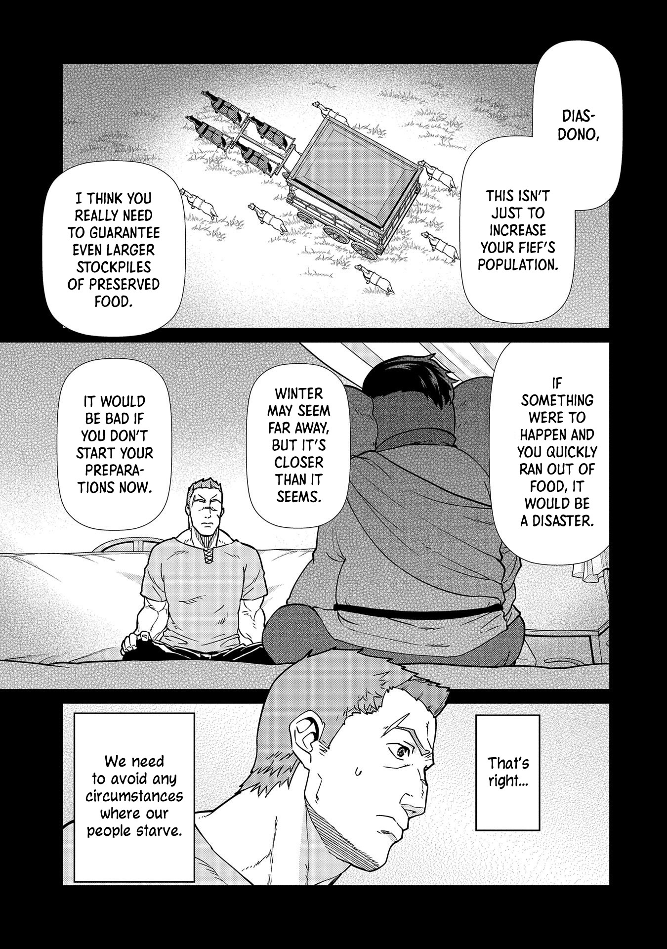 The Population Of The Frontier Owner Starts With 0. "Dias The Blue" And A Blue Horned Girl. Chapter 11 page 3 - Chapter 11