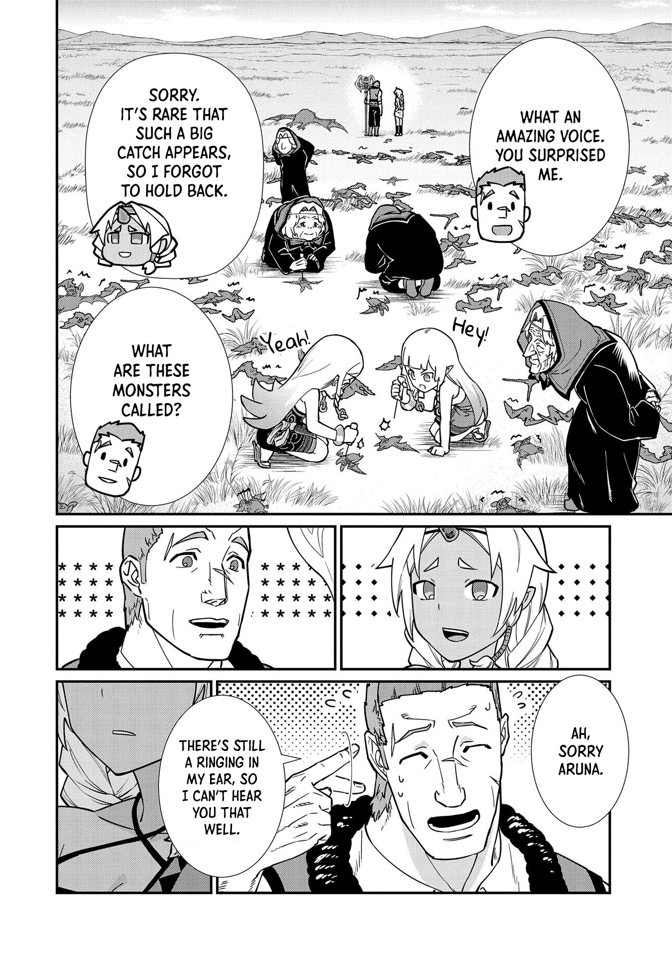 The Population Of The Frontier Owner Starts With 0. "Dias The Blue" And A Blue Horned Girl. Chapter 11 page 32 - Chapter 11