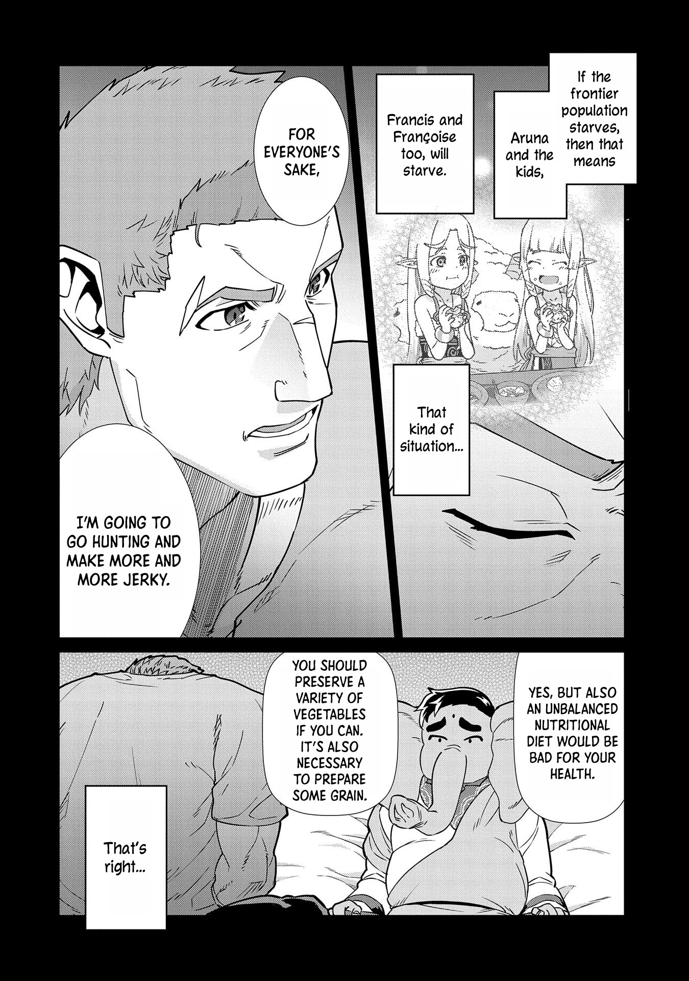 The Population Of The Frontier Owner Starts With 0. "Dias The Blue" And A Blue Horned Girl. Chapter 11 page 4 - Chapter 11