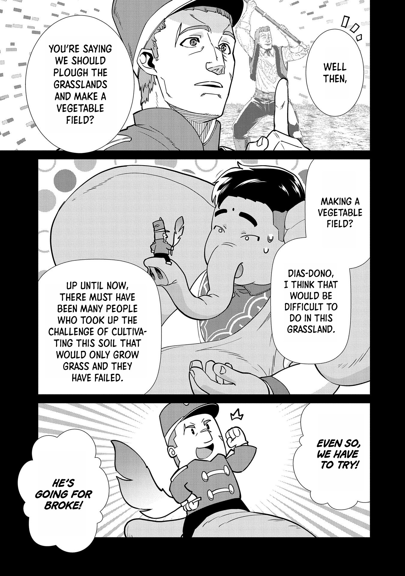 The Population Of The Frontier Owner Starts With 0. "Dias The Blue" And A Blue Horned Girl. Chapter 11 page 5 - Chapter 11