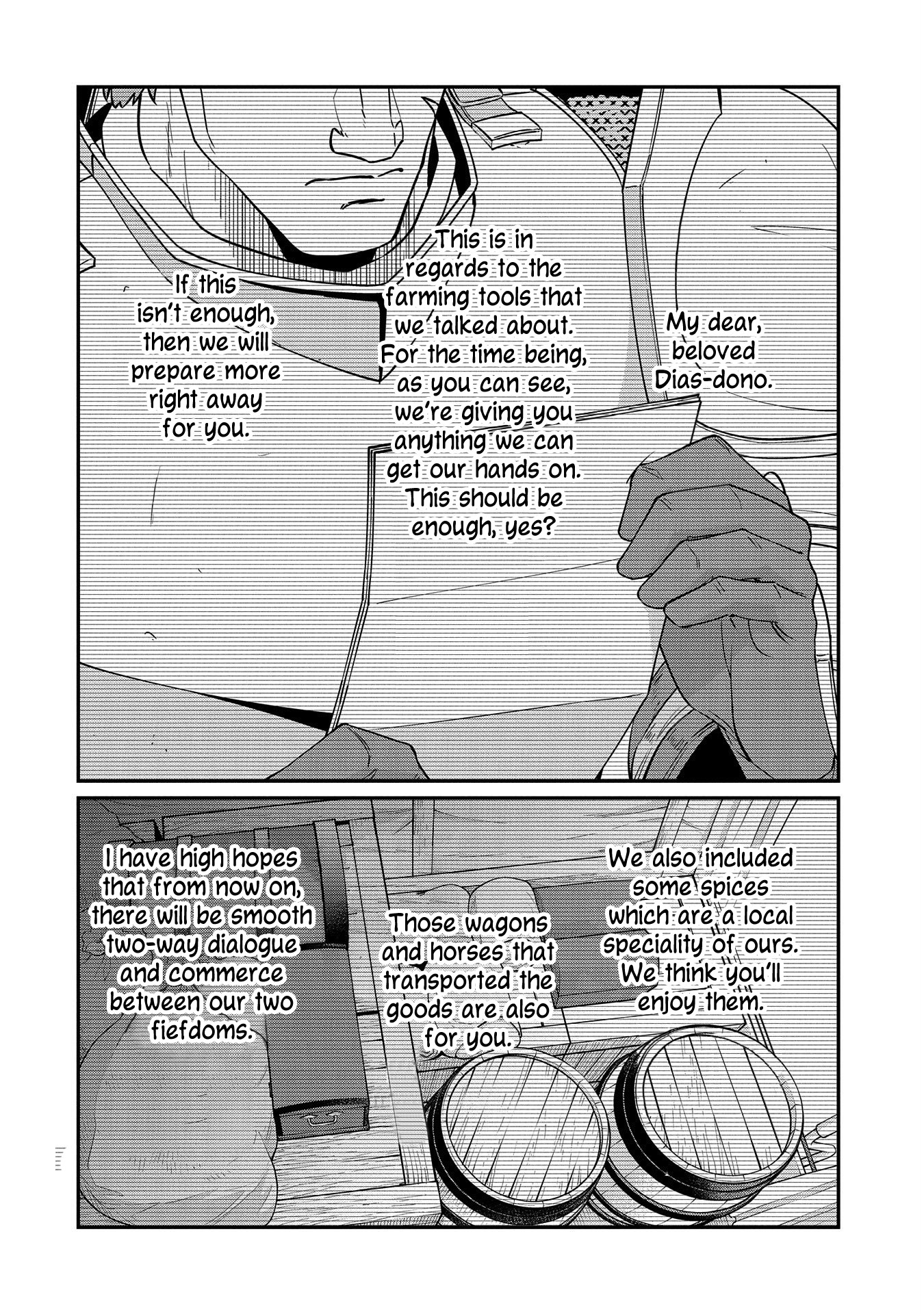 The Population Of The Frontier Owner Starts With 0. "Dias The Blue" And A Blue Horned Girl. Chapter 12 page 27 - Chapter 12