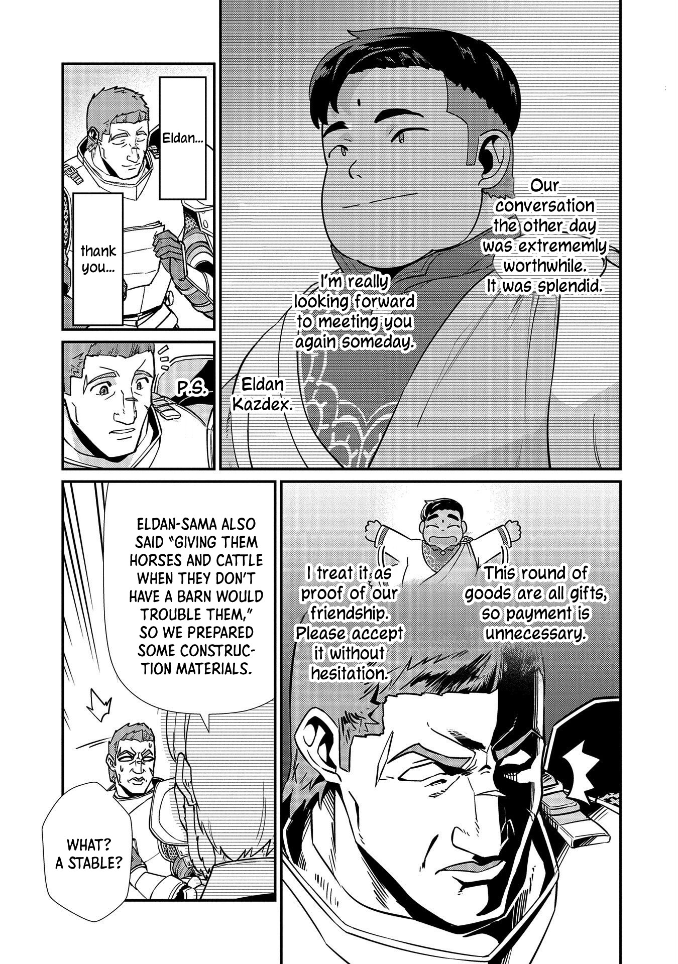 The Population Of The Frontier Owner Starts With 0. "Dias The Blue" And A Blue Horned Girl. Chapter 12 page 28 - Chapter 12