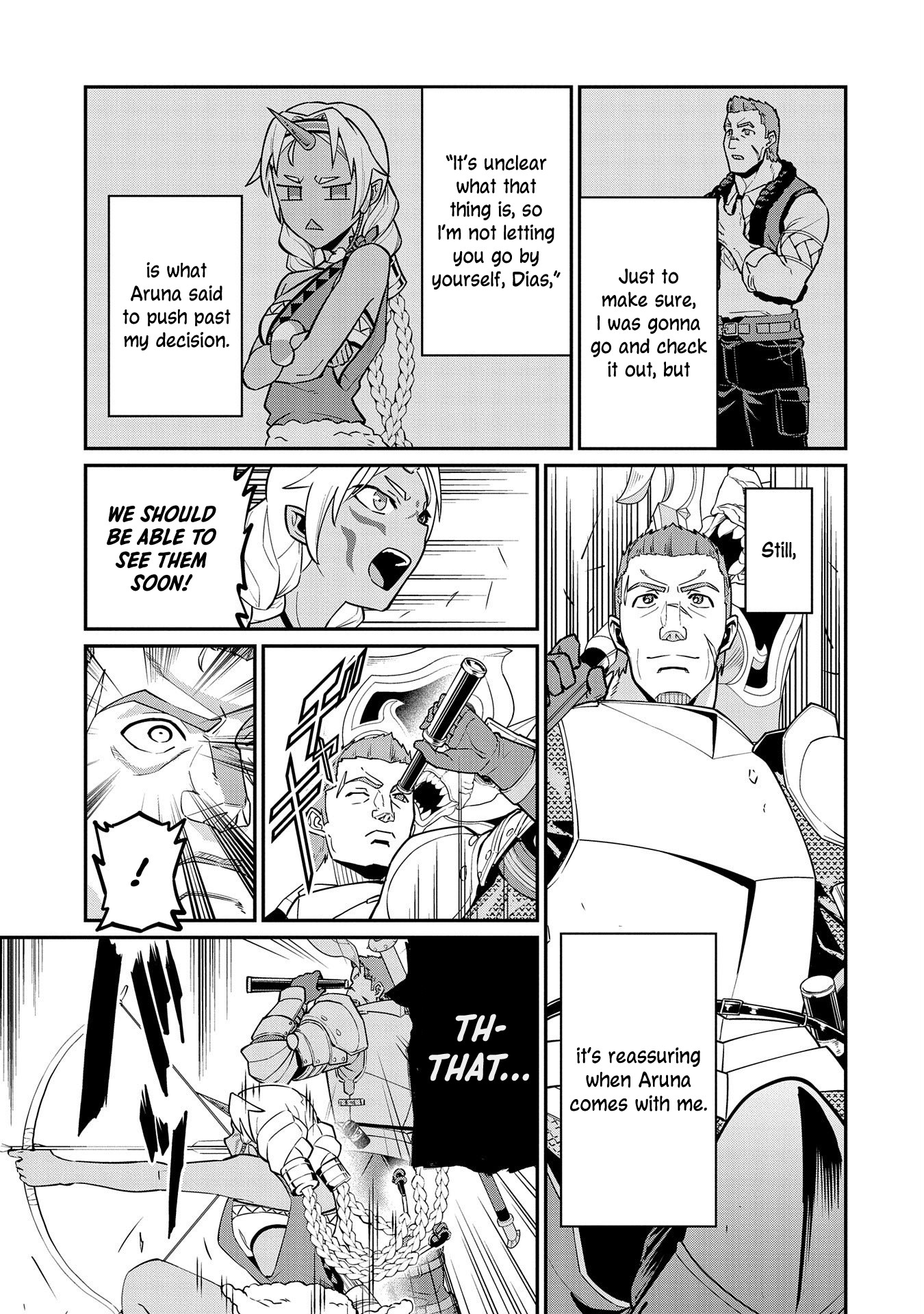The Population Of The Frontier Owner Starts With 0. "Dias The Blue" And A Blue Horned Girl. Chapter 12 page 7 - Chapter 12