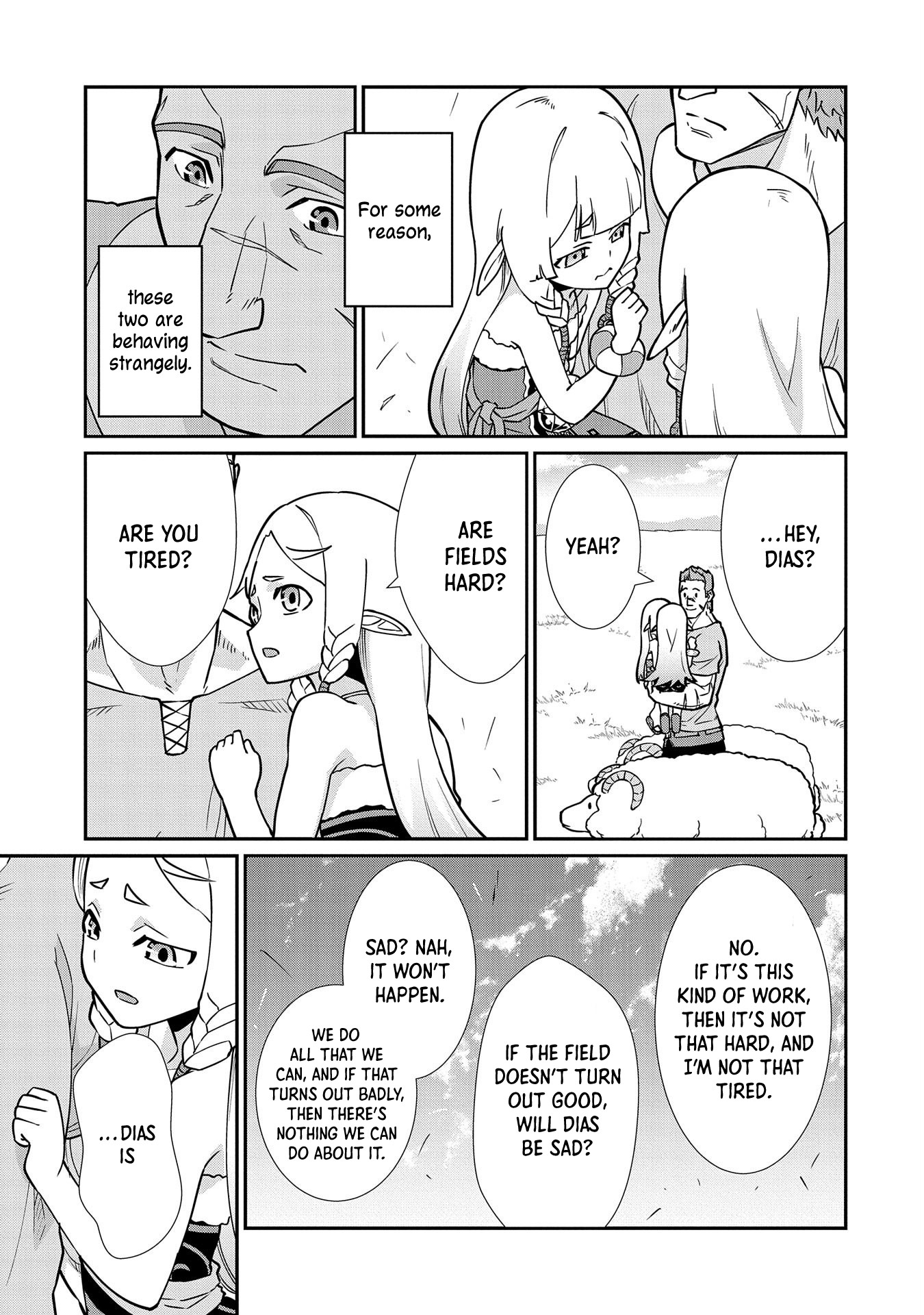The Population Of The Frontier Owner Starts With 0. "Dias The Blue" And A Blue Horned Girl. Chapter 13 page 11 - Chapter 13