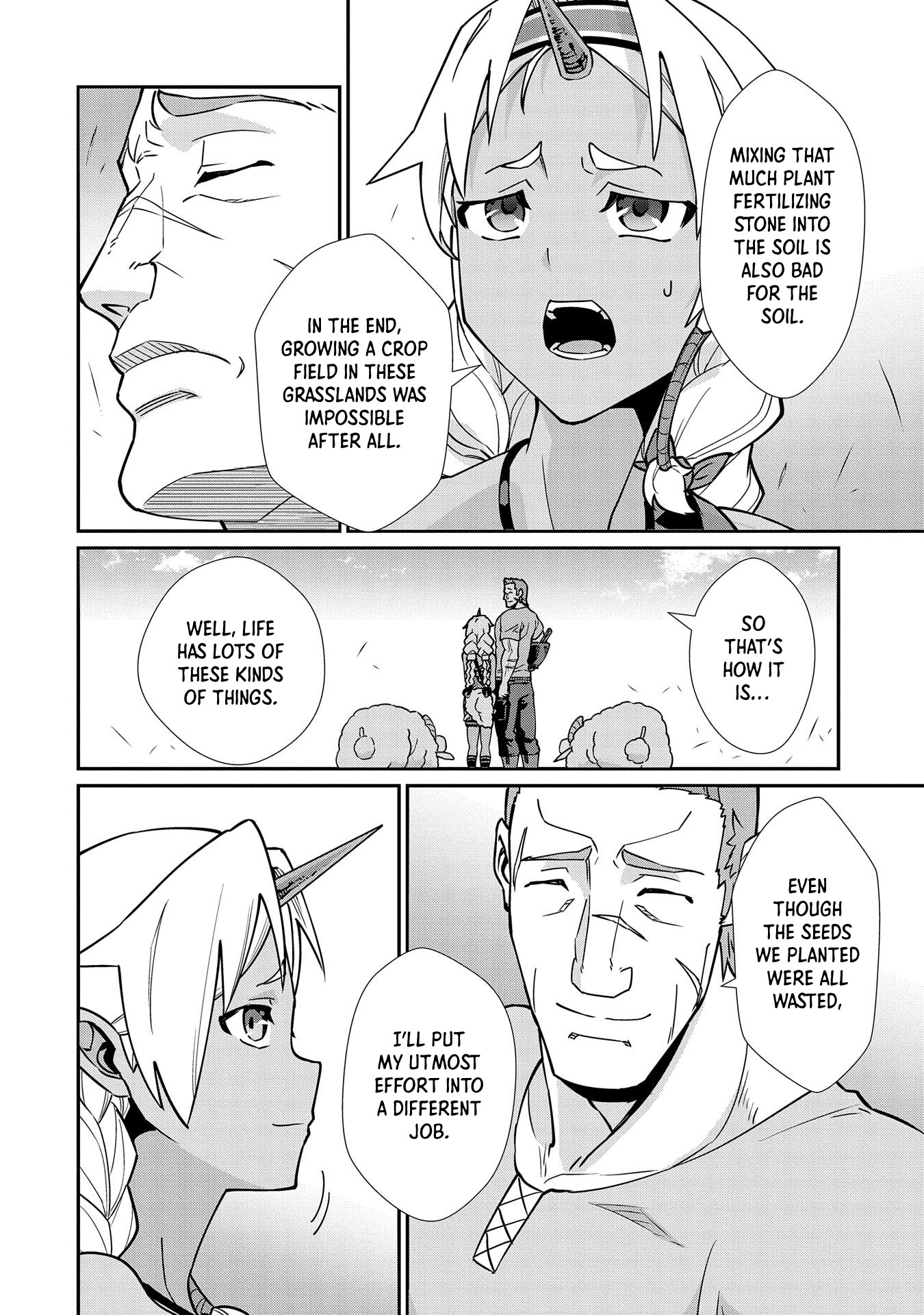 The Population Of The Frontier Owner Starts With 0. "Dias The Blue" And A Blue Horned Girl. Chapter 13 page 26 - Chapter 13