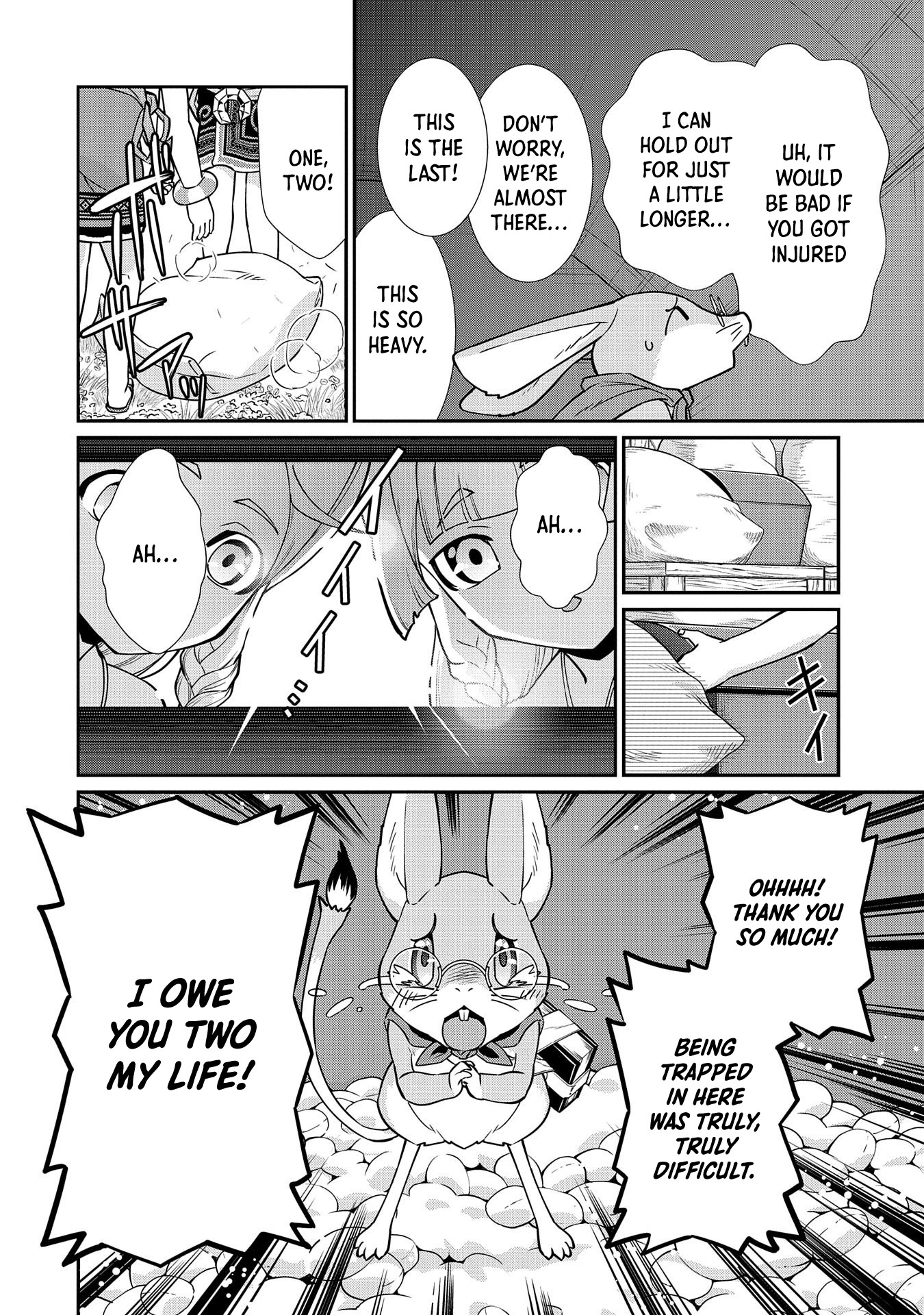 The Population Of The Frontier Owner Starts With 0. "Dias The Blue" And A Blue Horned Girl. Chapter 13 page 32 - Chapter 13