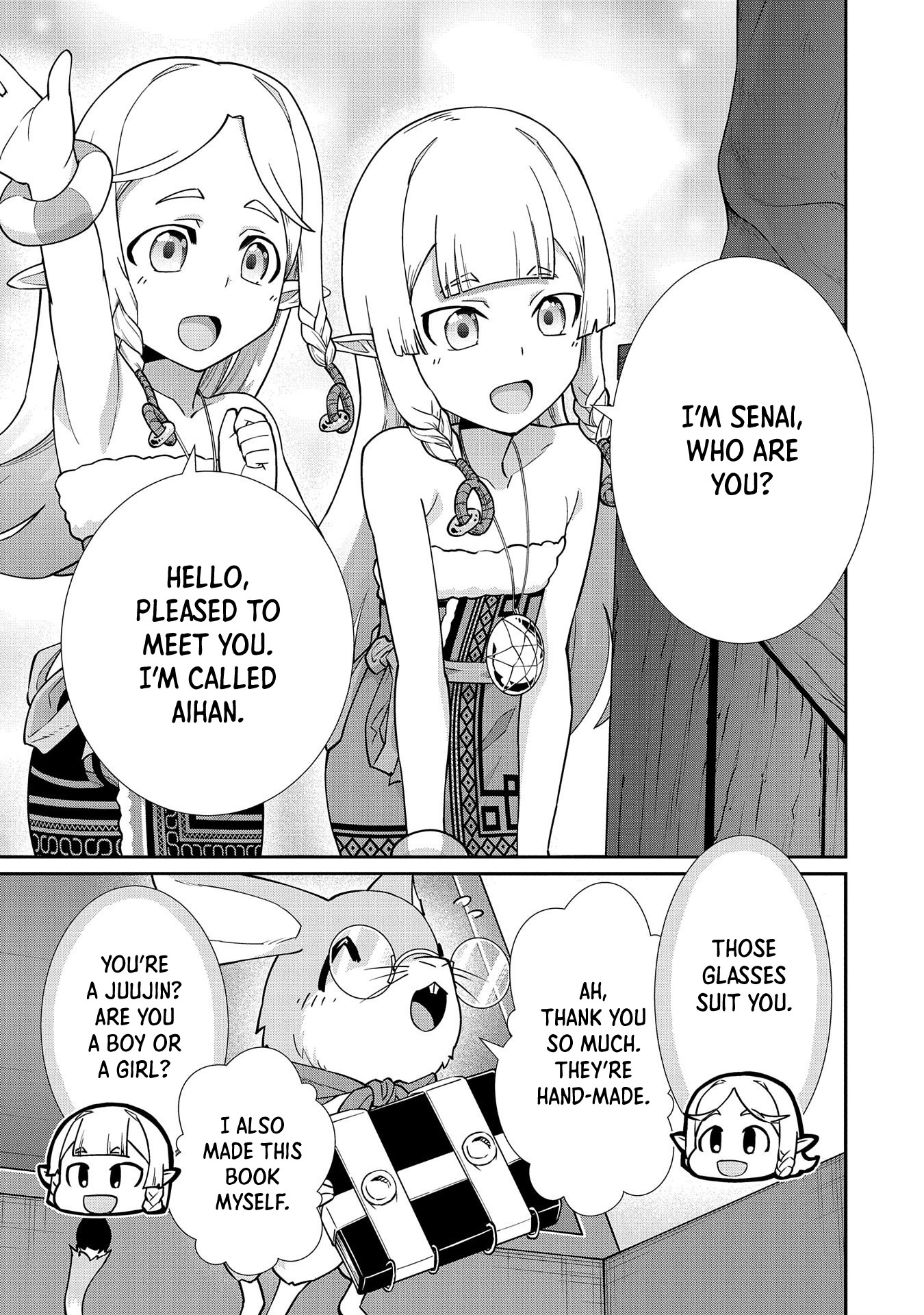 The Population Of The Frontier Owner Starts With 0. "Dias The Blue" And A Blue Horned Girl. Chapter 13 page 33 - Chapter 13