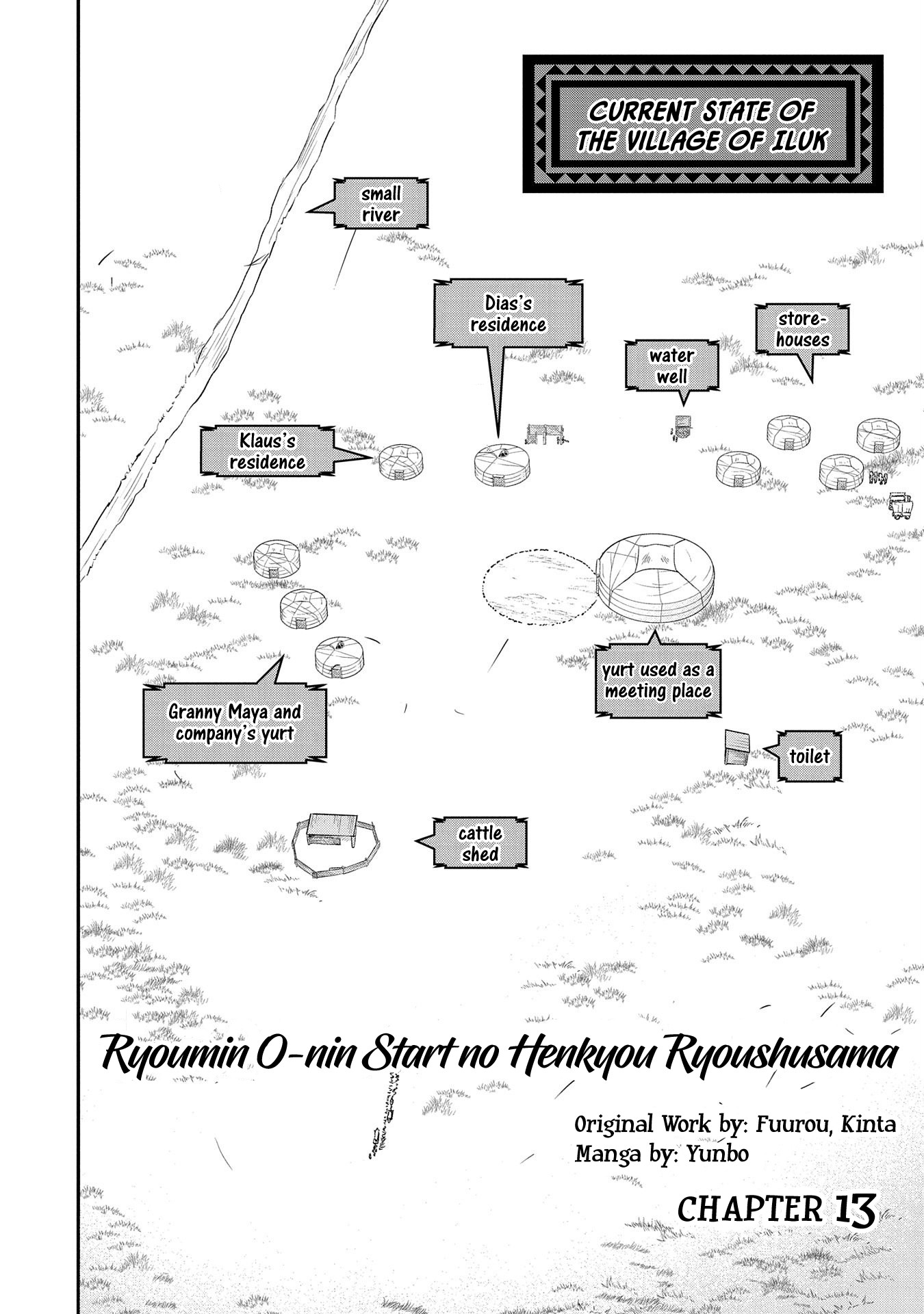 The Population Of The Frontier Owner Starts With 0. "Dias The Blue" And A Blue Horned Girl. Chapter 13 page 4 - Chapter 13