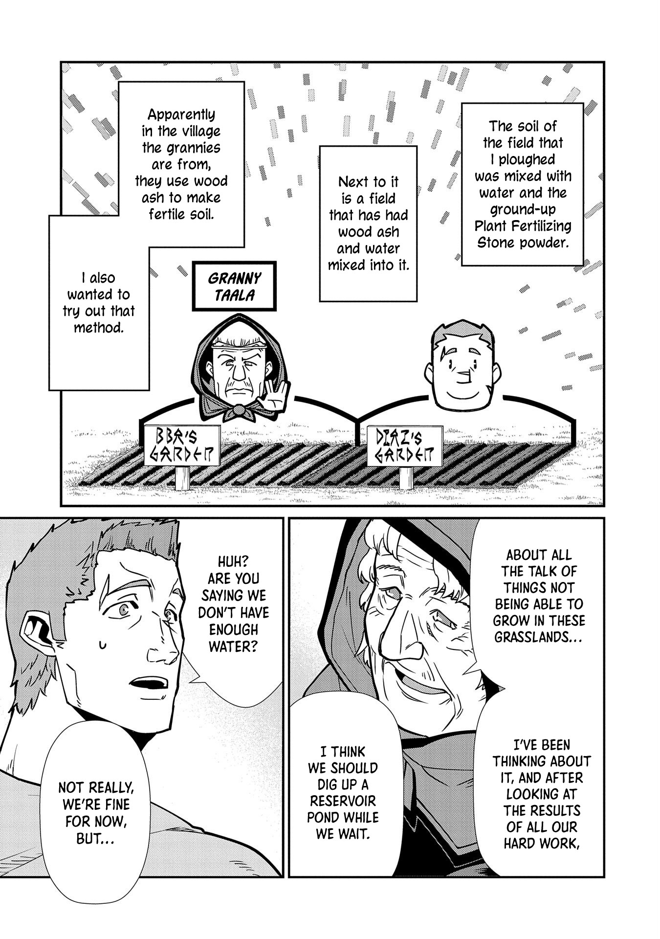 The Population Of The Frontier Owner Starts With 0. "Dias The Blue" And A Blue Horned Girl. Chapter 13 page 7 - Chapter 13