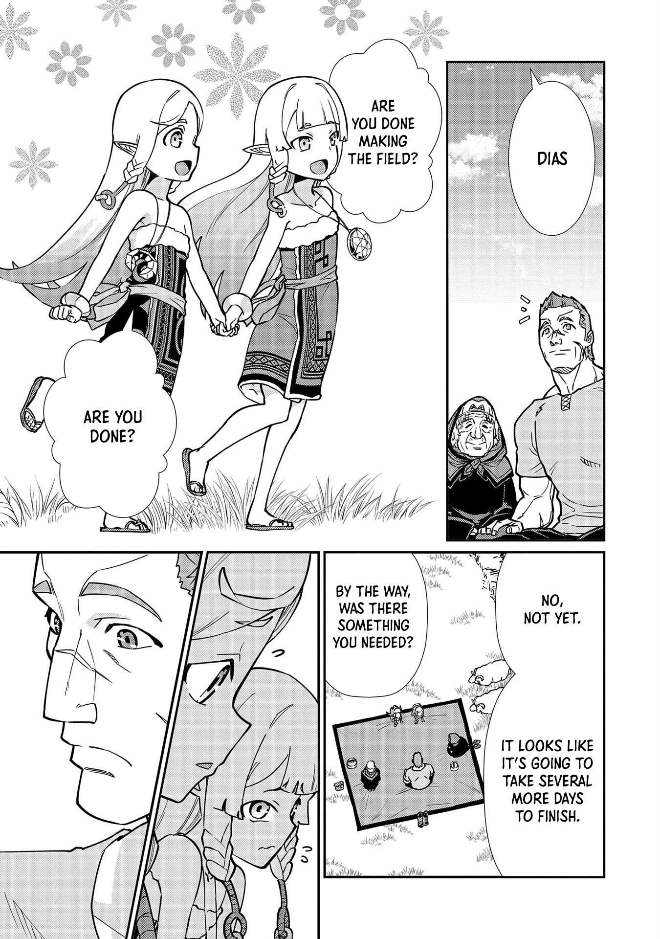The Population Of The Frontier Owner Starts With 0. "Dias The Blue" And A Blue Horned Girl. Chapter 13 page 9 - Chapter 13