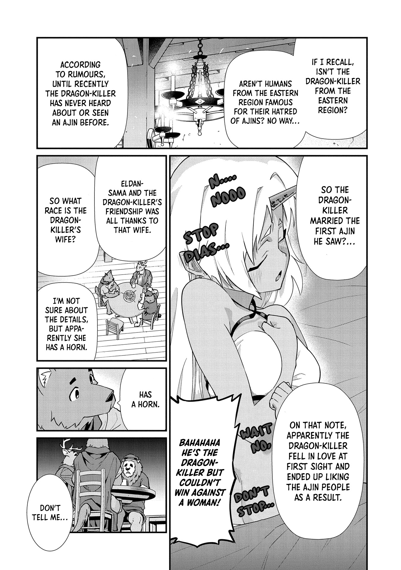 The Population Of The Frontier Owner Starts With 0. "Dias The Blue" And A Blue Horned Girl. Chapter 14 page 26 - Chapter 14