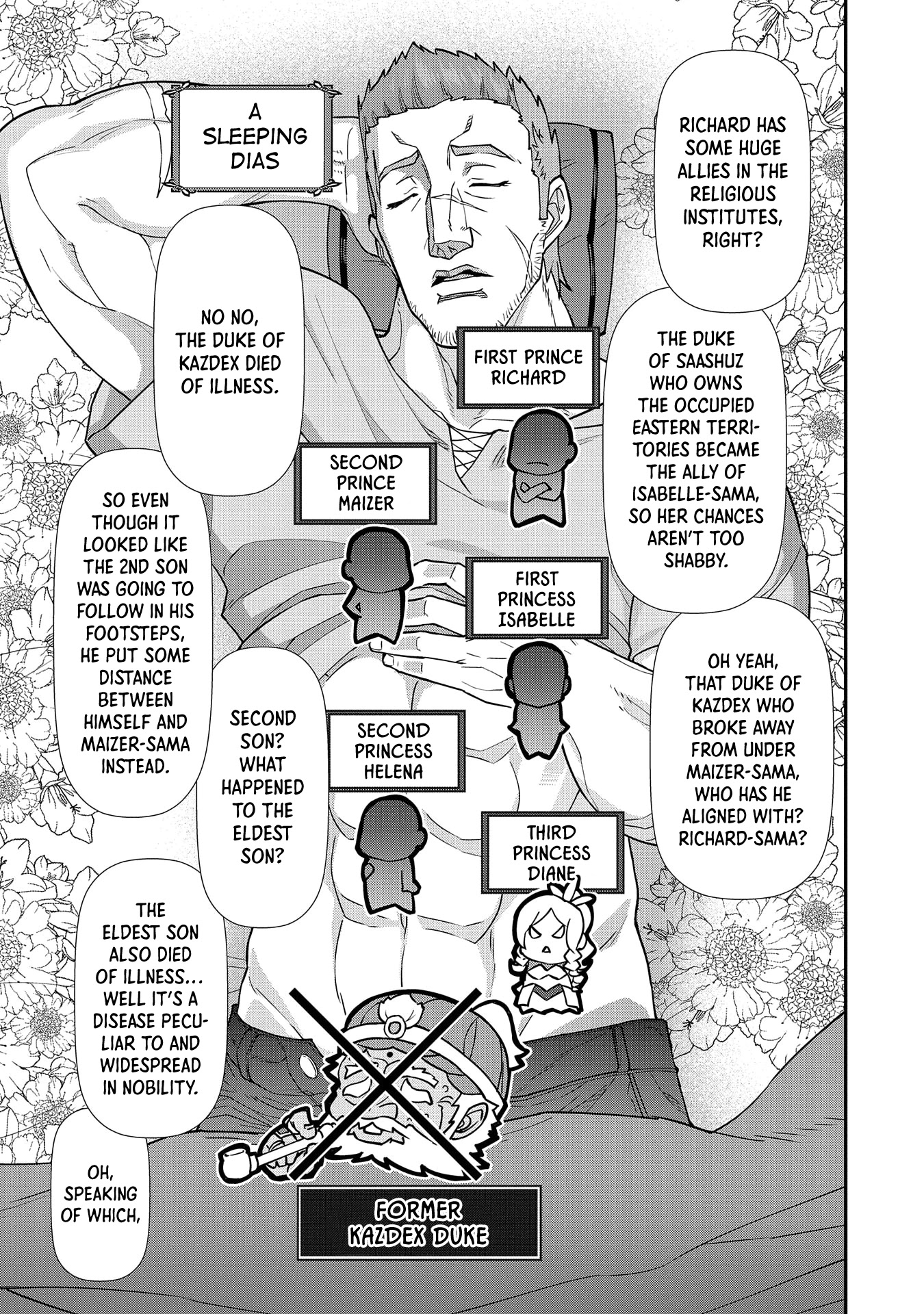 The Population Of The Frontier Owner Starts With 0. "Dias The Blue" And A Blue Horned Girl. Chapter 14 page 30 - Chapter 14