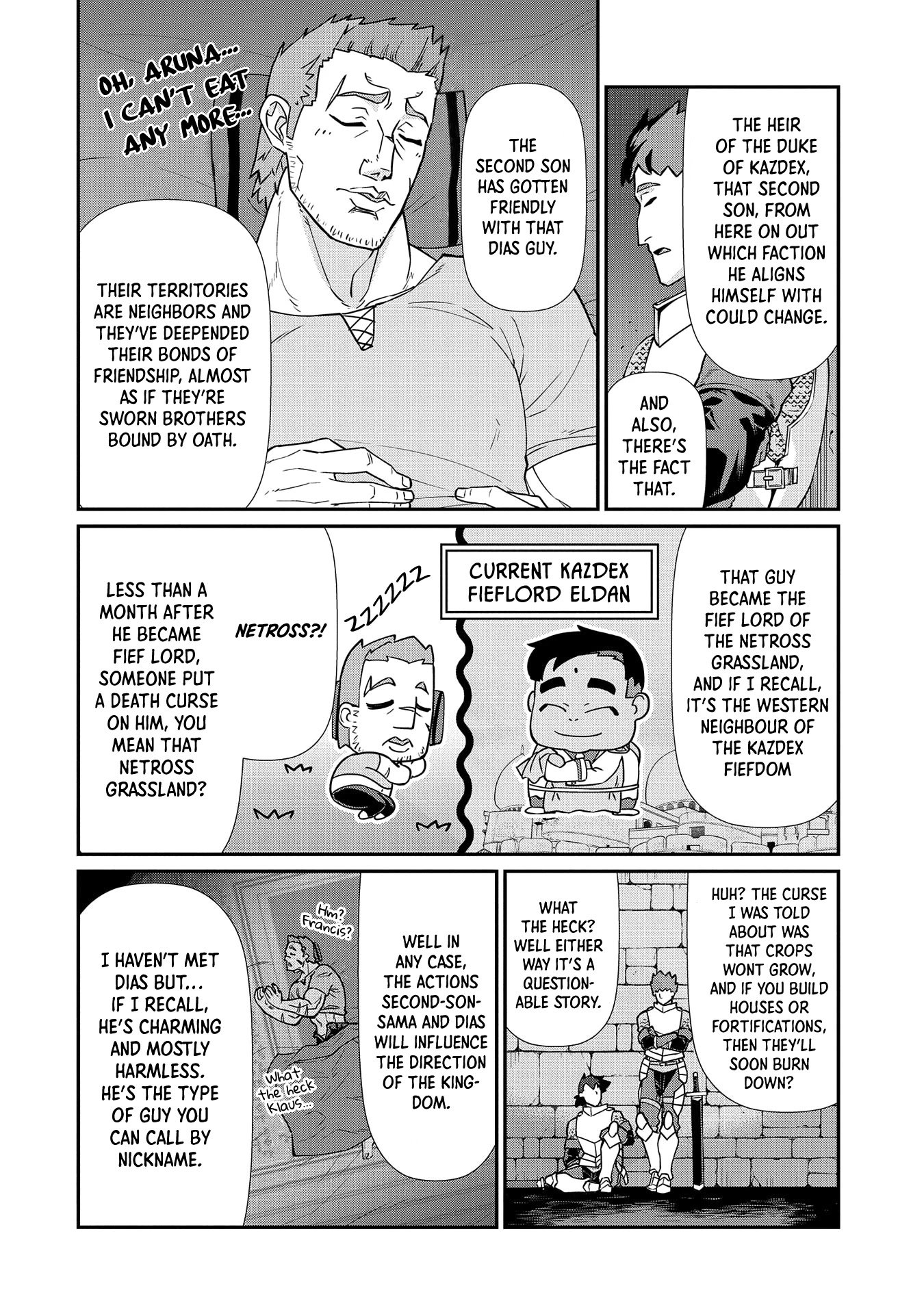 The Population Of The Frontier Owner Starts With 0. "Dias The Blue" And A Blue Horned Girl. Chapter 14 page 31 - Chapter 14