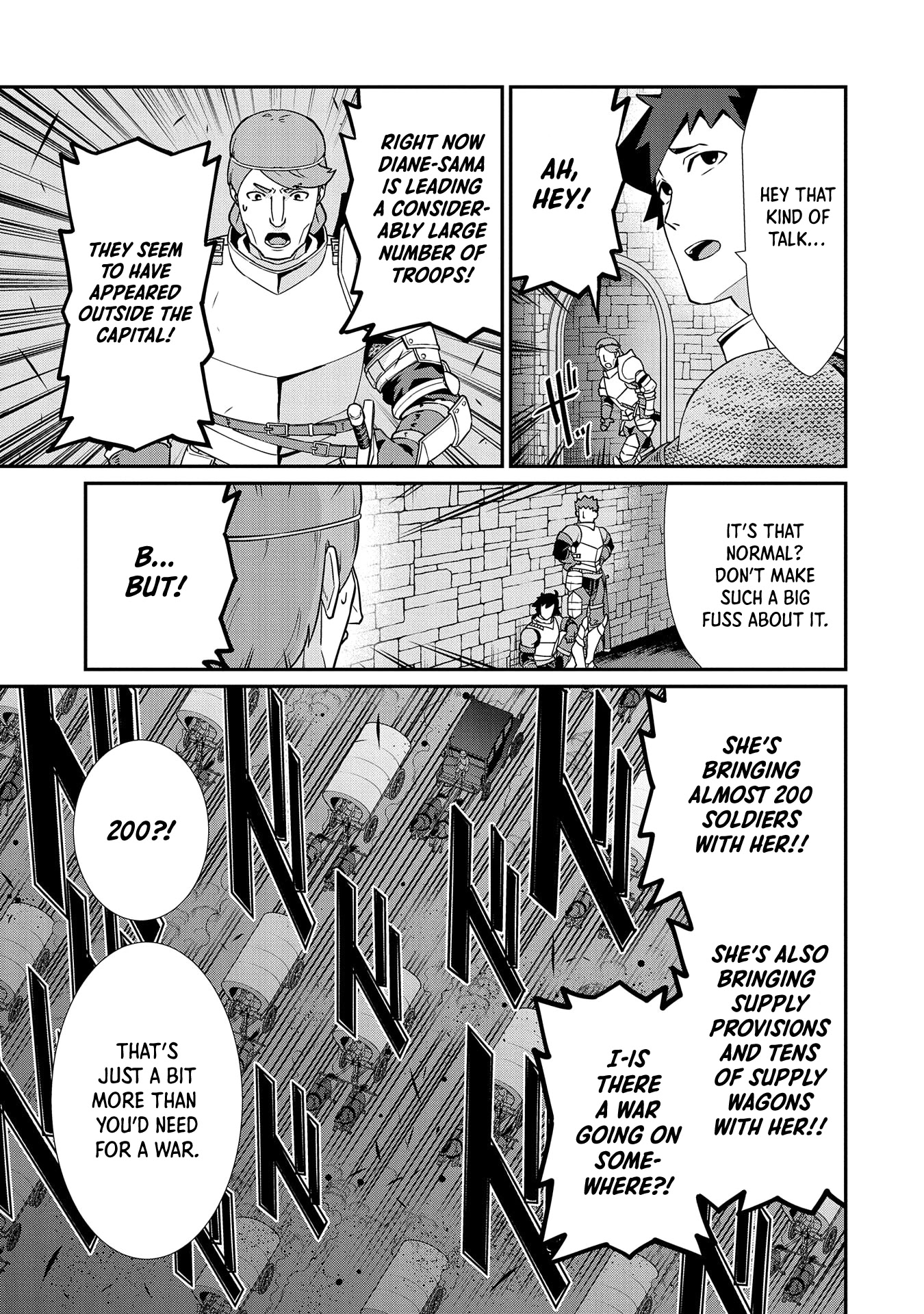 The Population Of The Frontier Owner Starts With 0. "Dias The Blue" And A Blue Horned Girl. Chapter 14 page 32 - Chapter 14