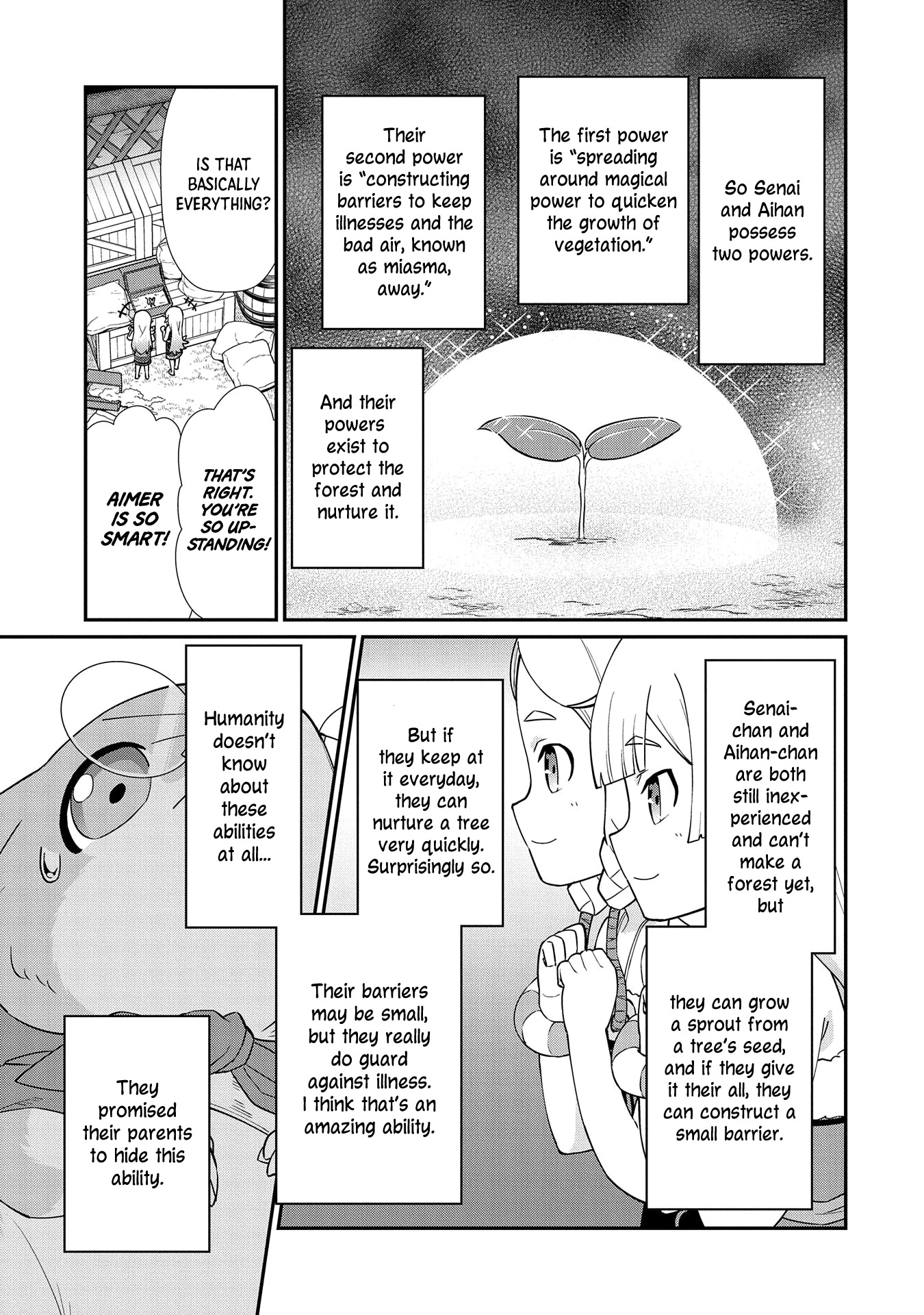 The Population Of The Frontier Owner Starts With 0. "Dias The Blue" And A Blue Horned Girl. Chapter 14 page 9 - Chapter 14