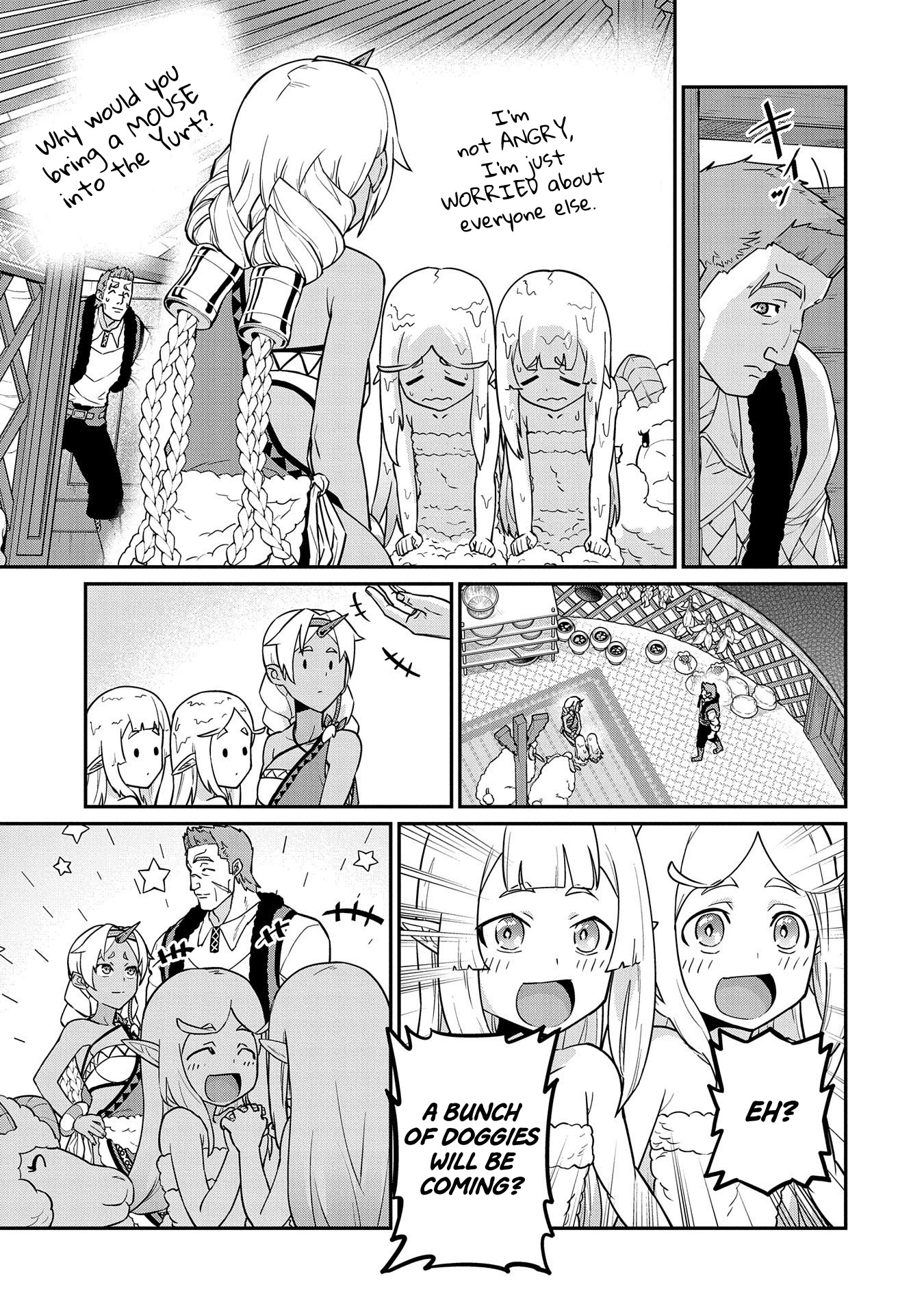 The Population Of The Frontier Owner Starts With 0. "Dias The Blue" And A Blue Horned Girl. Chapter 15 page 15 - Chapter 15