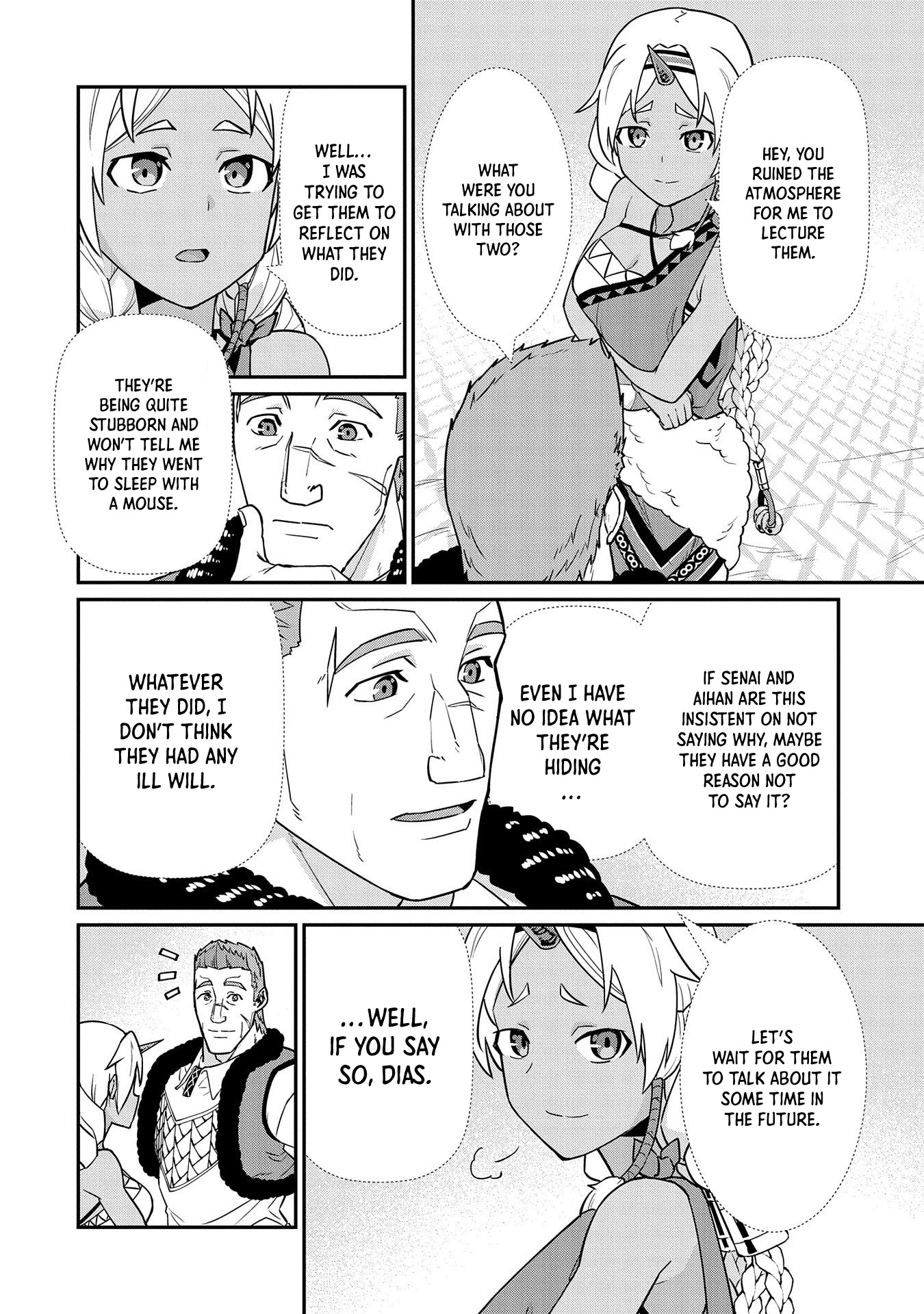 The Population Of The Frontier Owner Starts With 0. "Dias The Blue" And A Blue Horned Girl. Chapter 15 page 16 - Chapter 15