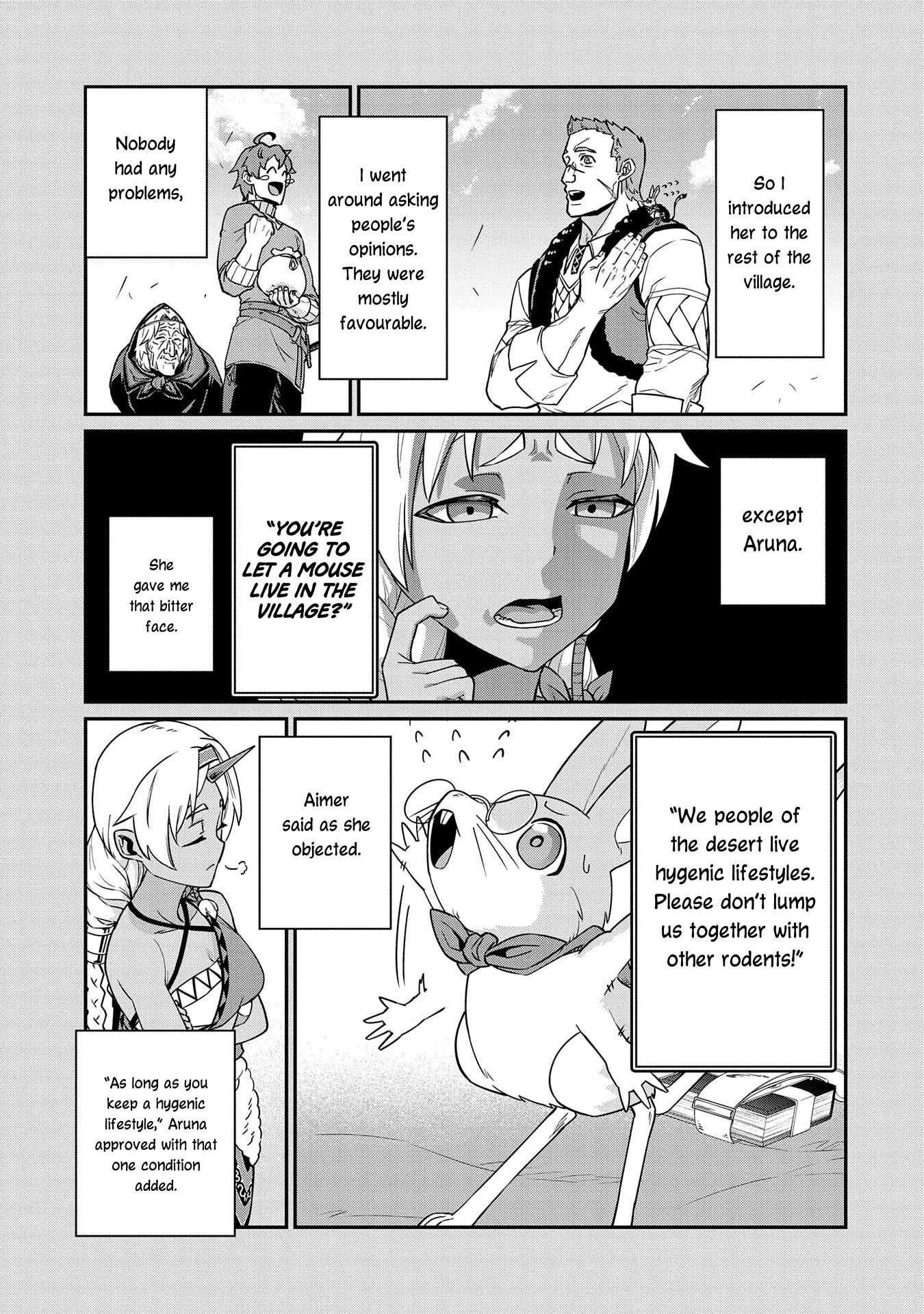 The Population Of The Frontier Owner Starts With 0. "Dias The Blue" And A Blue Horned Girl. Chapter 15 page 21 - Chapter 15