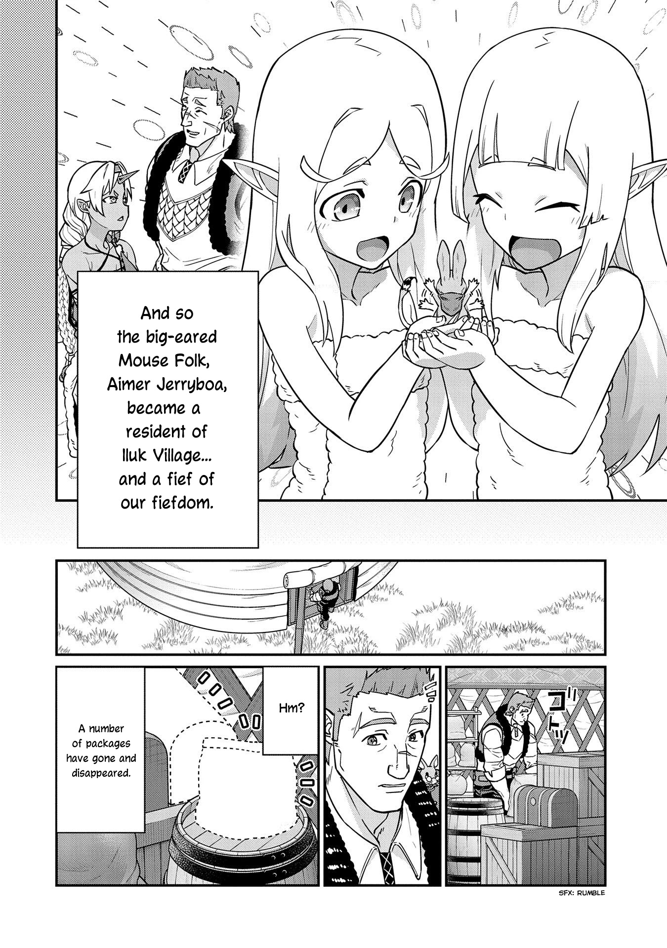 The Population Of The Frontier Owner Starts With 0. "Dias The Blue" And A Blue Horned Girl. Chapter 15 page 22 - Chapter 15