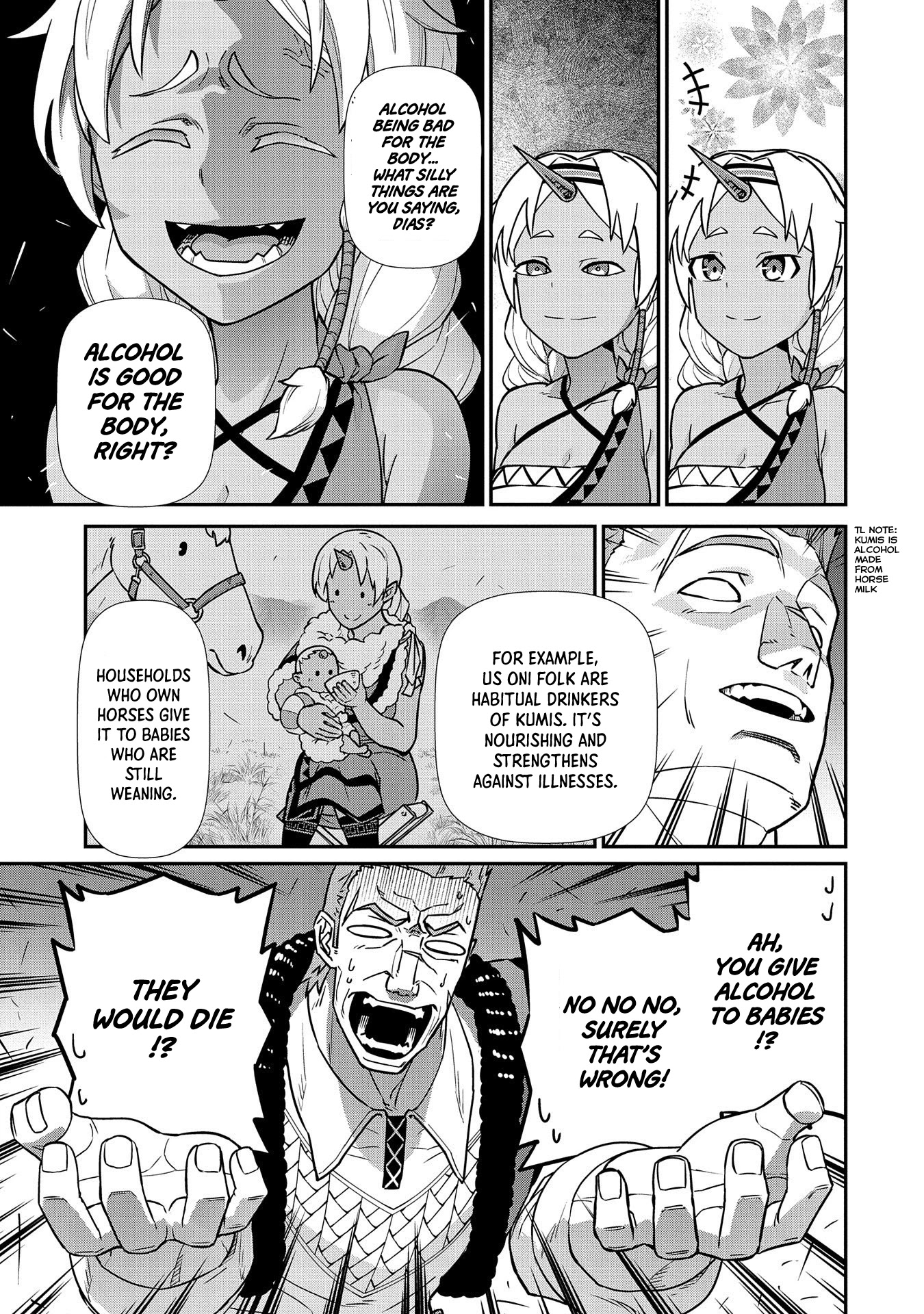 The Population Of The Frontier Owner Starts With 0. "Dias The Blue" And A Blue Horned Girl. Chapter 15 page 31 - Chapter 15
