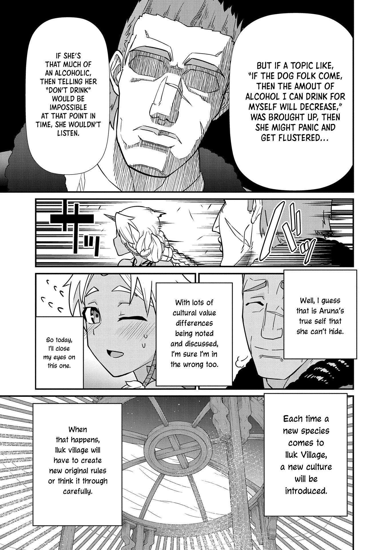 The Population Of The Frontier Owner Starts With 0. "Dias The Blue" And A Blue Horned Girl. Chapter 15 page 33 - Chapter 15