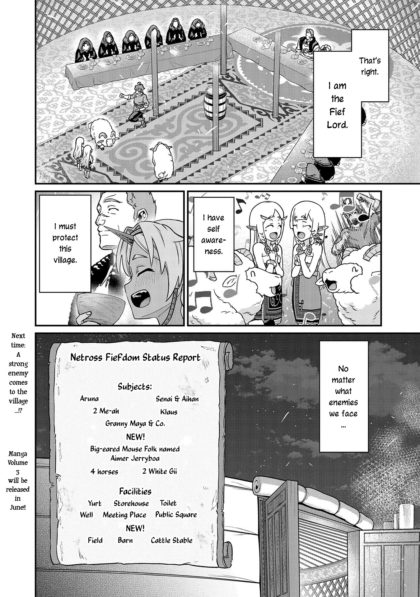 The Population Of The Frontier Owner Starts With 0. "Dias The Blue" And A Blue Horned Girl. Chapter 15 page 34 - Chapter 15