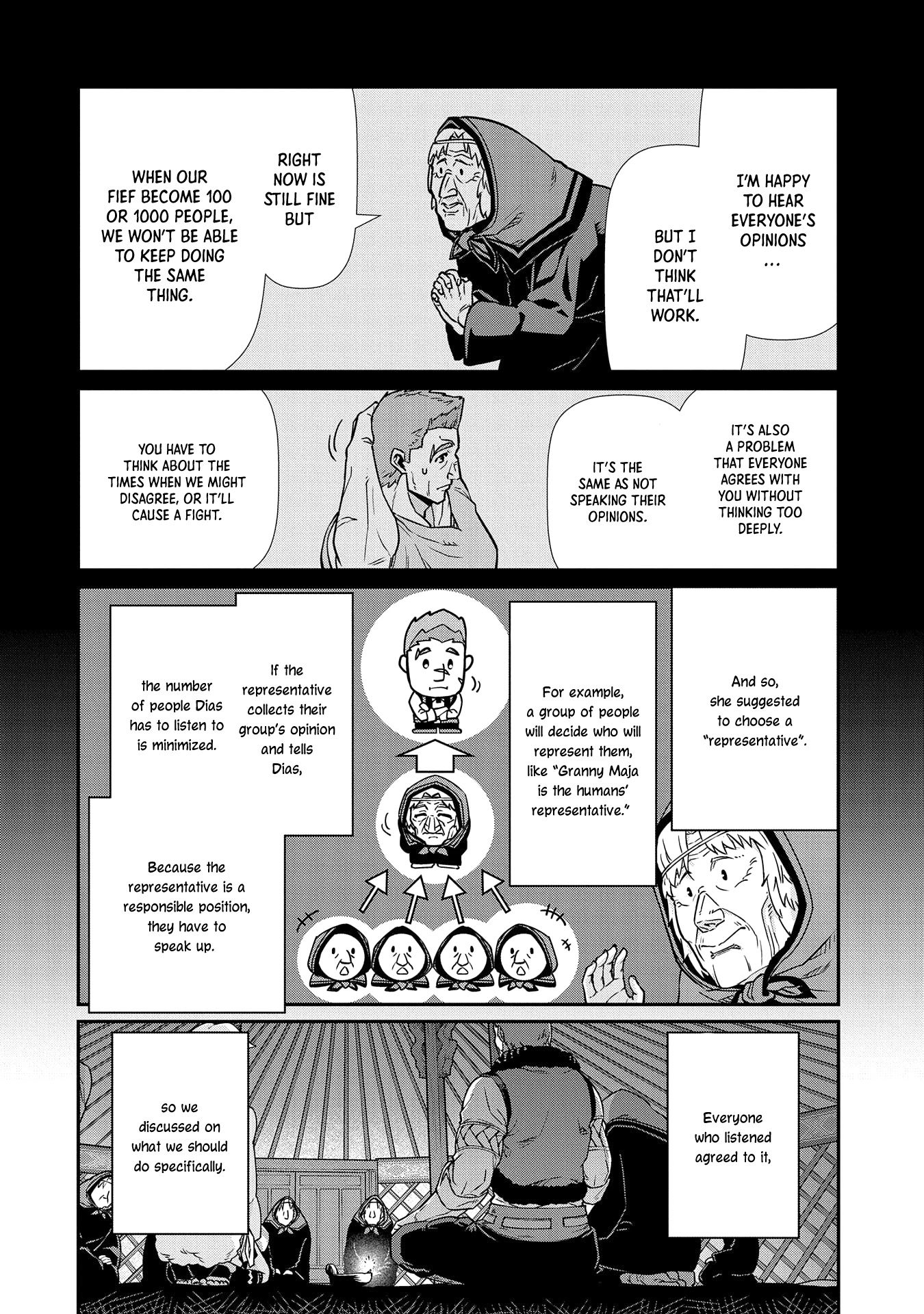 The Population Of The Frontier Owner Starts With 0. "Dias The Blue" And A Blue Horned Girl. Chapter 16 page 10 - Chapter 16