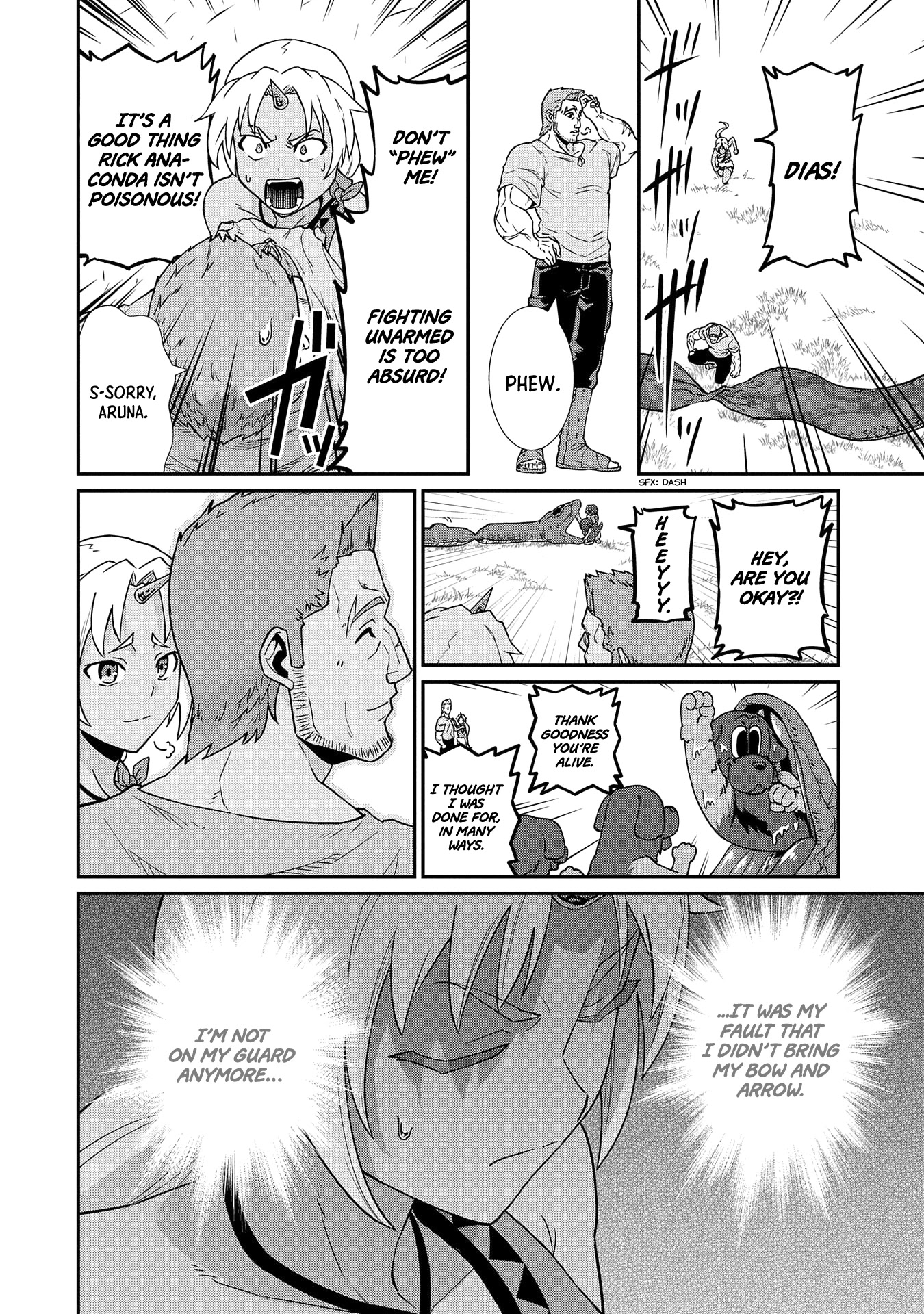 The Population Of The Frontier Owner Starts With 0. "Dias The Blue" And A Blue Horned Girl. Chapter 16 page 19 - Chapter 16