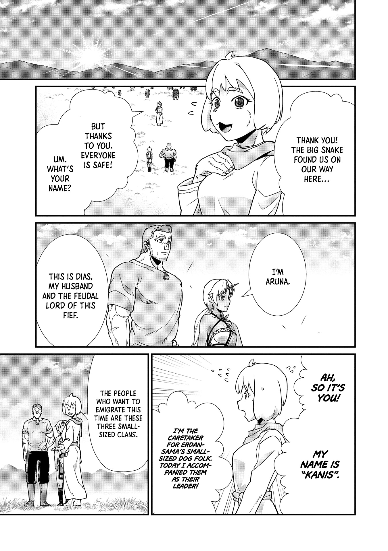 The Population Of The Frontier Owner Starts With 0. "Dias The Blue" And A Blue Horned Girl. Chapter 16 page 20 - Chapter 16