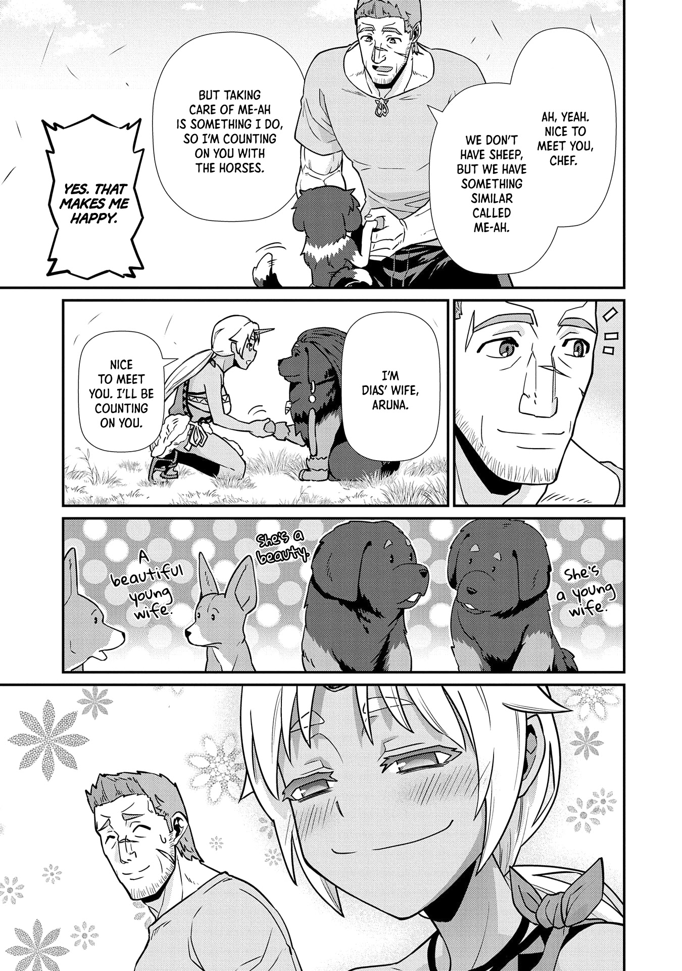 The Population Of The Frontier Owner Starts With 0. "Dias The Blue" And A Blue Horned Girl. Chapter 16 page 28 - Chapter 16