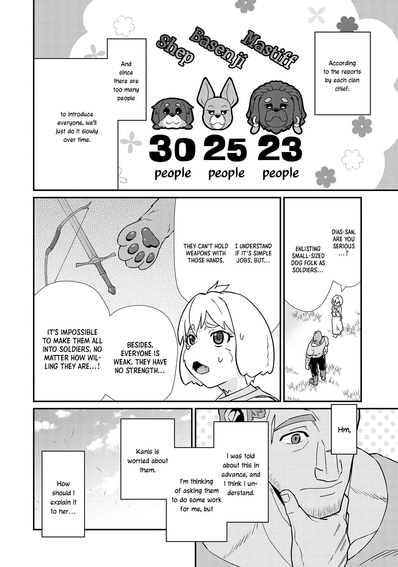 The Population Of The Frontier Owner Starts With 0. "Dias The Blue" And A Blue Horned Girl. Chapter 16 page 29 - Chapter 16
