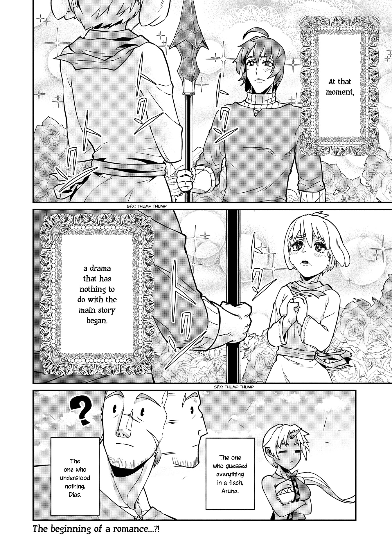 The Population Of The Frontier Owner Starts With 0. "Dias The Blue" And A Blue Horned Girl. Chapter 16 page 33 - Chapter 16