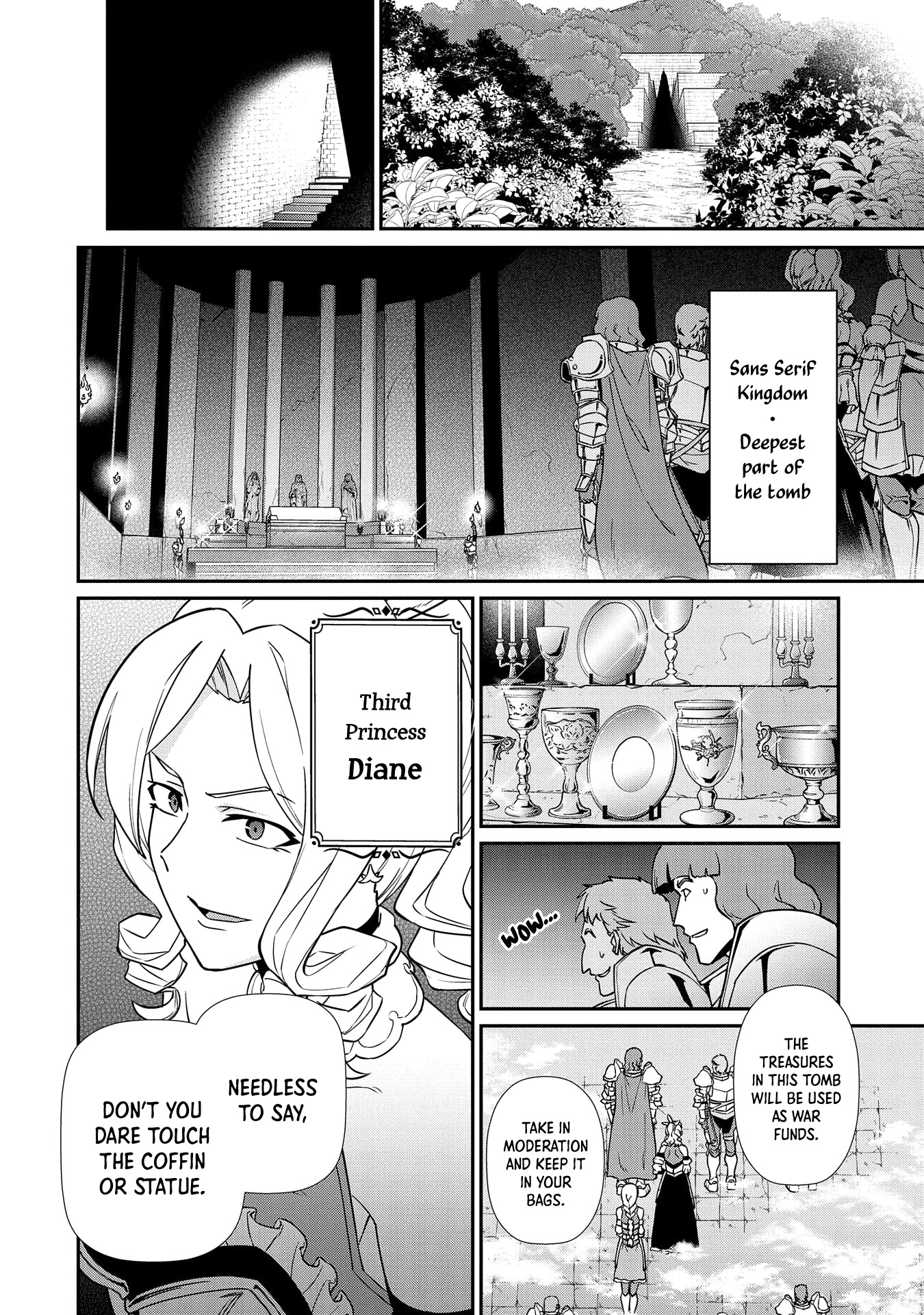The Population Of The Frontier Owner Starts With 0. "Dias The Blue" And A Blue Horned Girl. Chapter 17 page 10 - Chapter 17