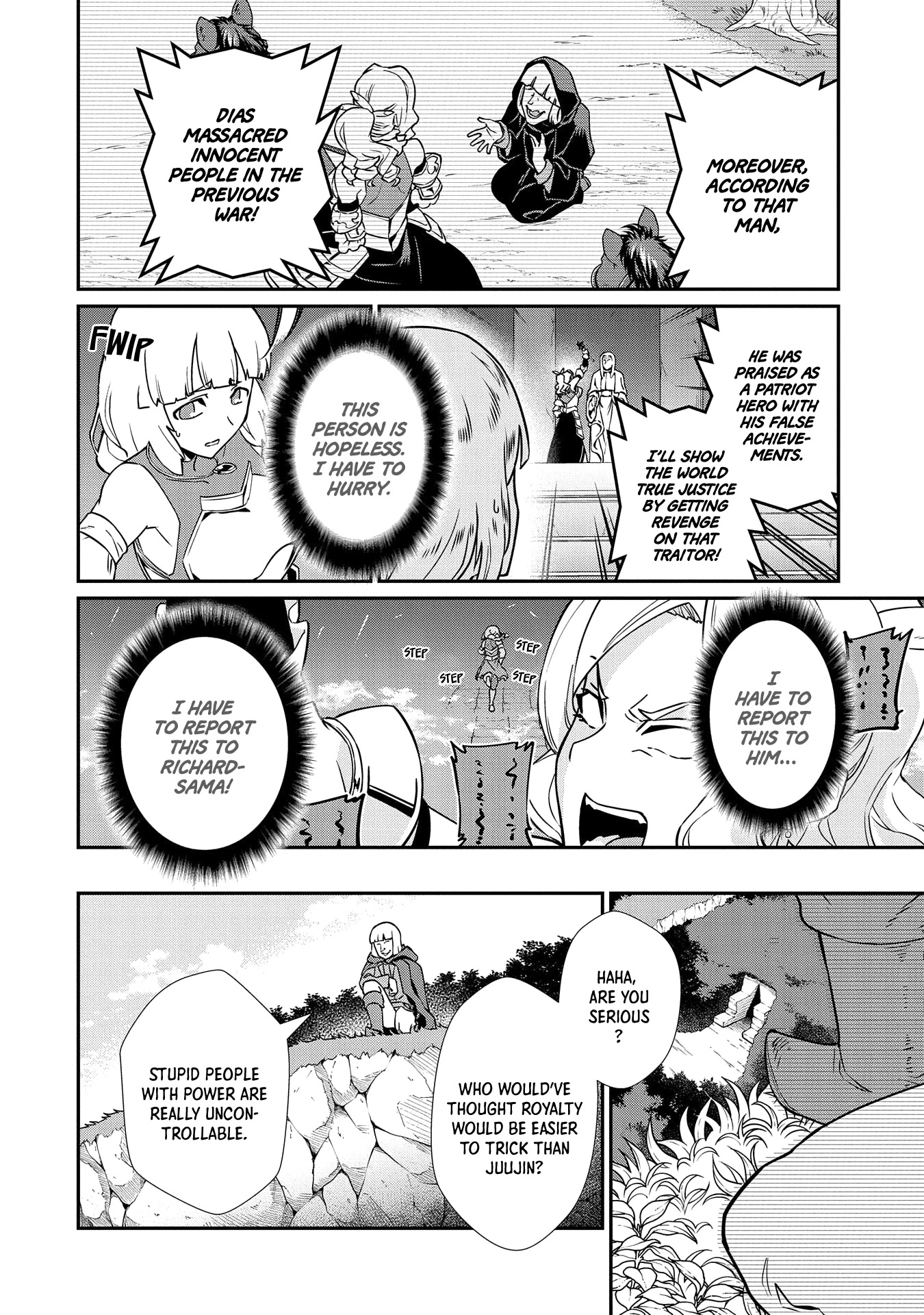 The Population Of The Frontier Owner Starts With 0. "Dias The Blue" And A Blue Horned Girl. Chapter 17 page 14 - Chapter 17