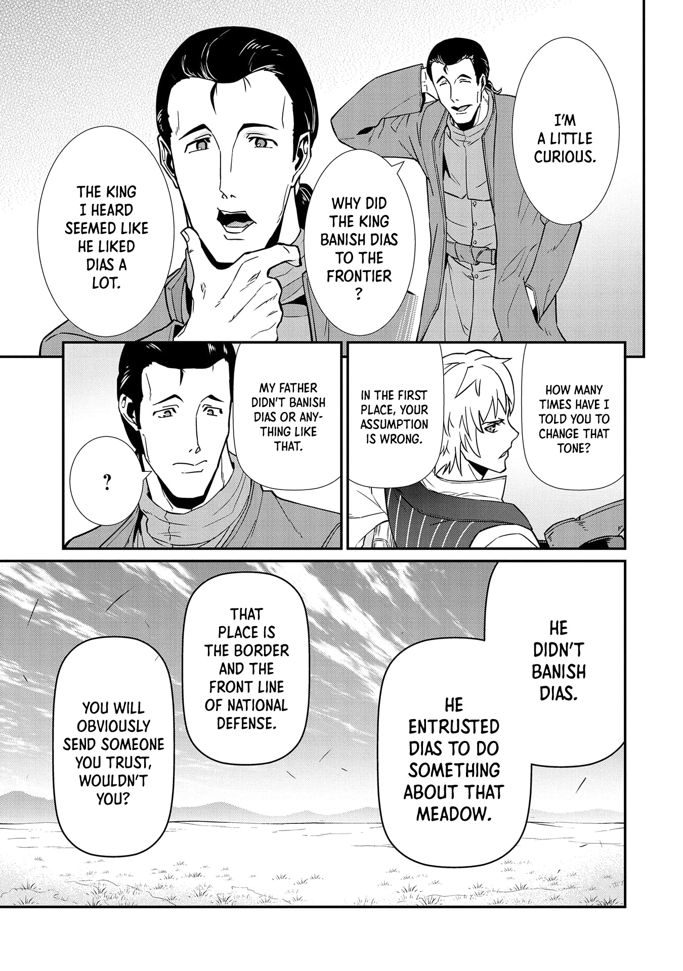 The Population Of The Frontier Owner Starts With 0. "Dias The Blue" And A Blue Horned Girl. Chapter 17 page 25 - Chapter 17