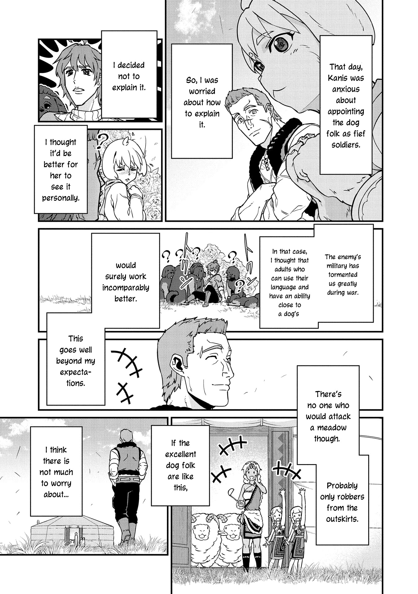 The Population Of The Frontier Owner Starts With 0. "Dias The Blue" And A Blue Horned Girl. Chapter 17 page 9 - Chapter 17