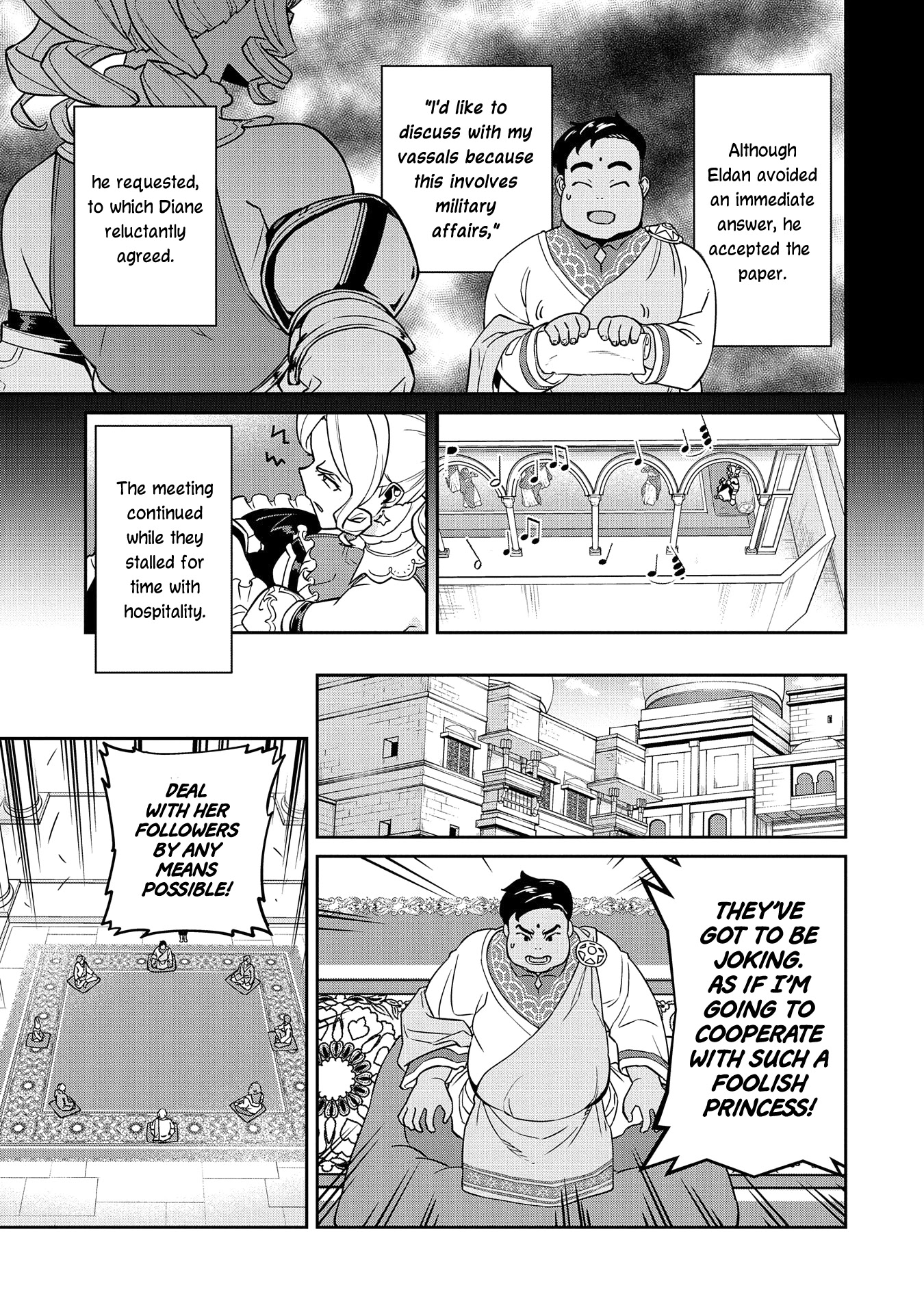The Population Of The Frontier Owner Starts With 0. "Dias The Blue" And A Blue Horned Girl. Chapter 18 page 13 - Chapter 18