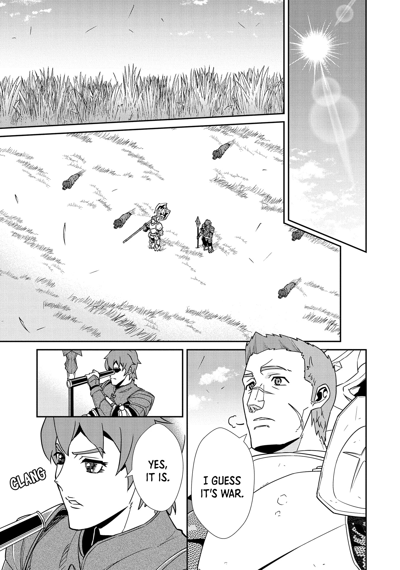 The Population Of The Frontier Owner Starts With 0. "Dias The Blue" And A Blue Horned Girl. Chapter 18 page 23 - Chapter 18