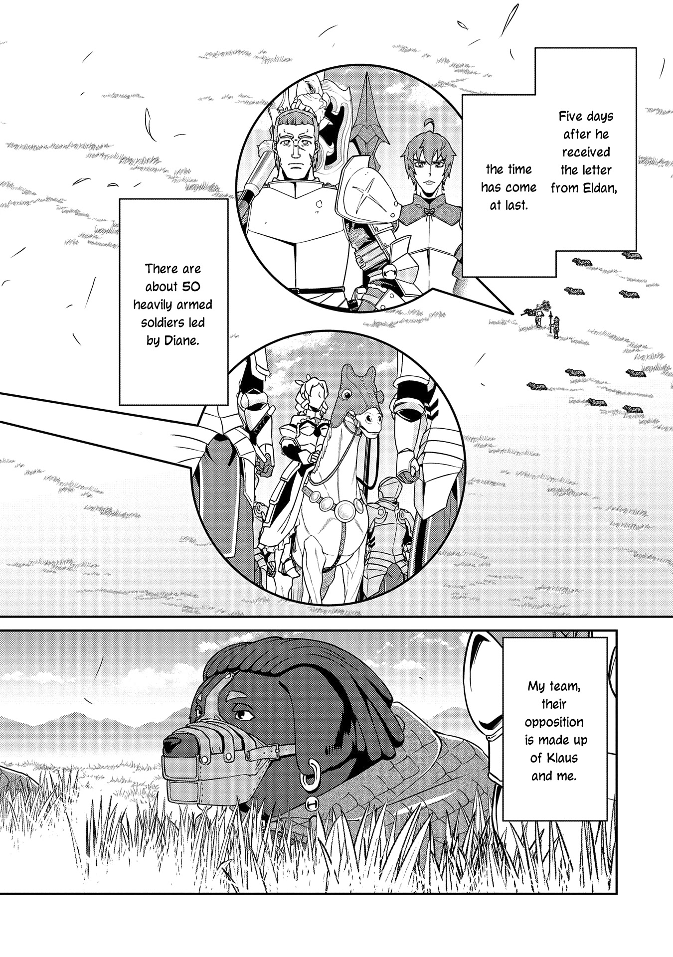 The Population Of The Frontier Owner Starts With 0. "Dias The Blue" And A Blue Horned Girl. Chapter 18 page 24 - Chapter 18
