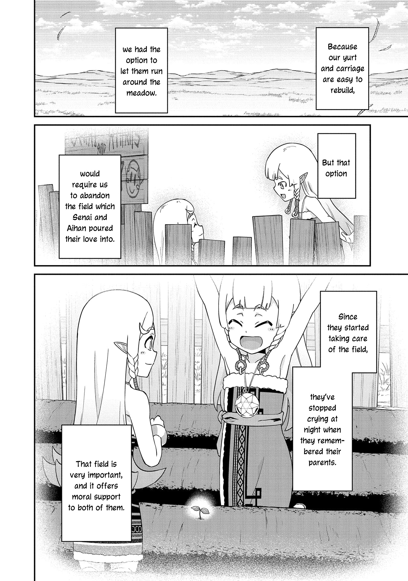 The Population Of The Frontier Owner Starts With 0. "Dias The Blue" And A Blue Horned Girl. Chapter 18 page 30 - Chapter 18